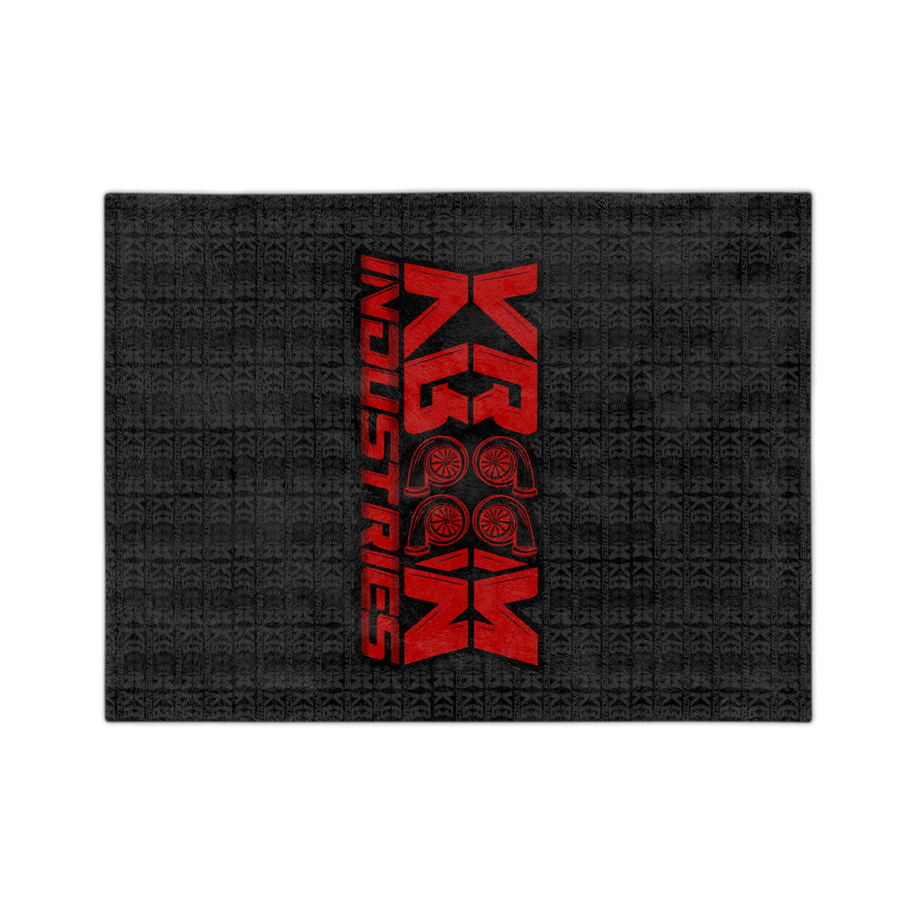 VroomVroom • Red & Black • Microfiber Blanket