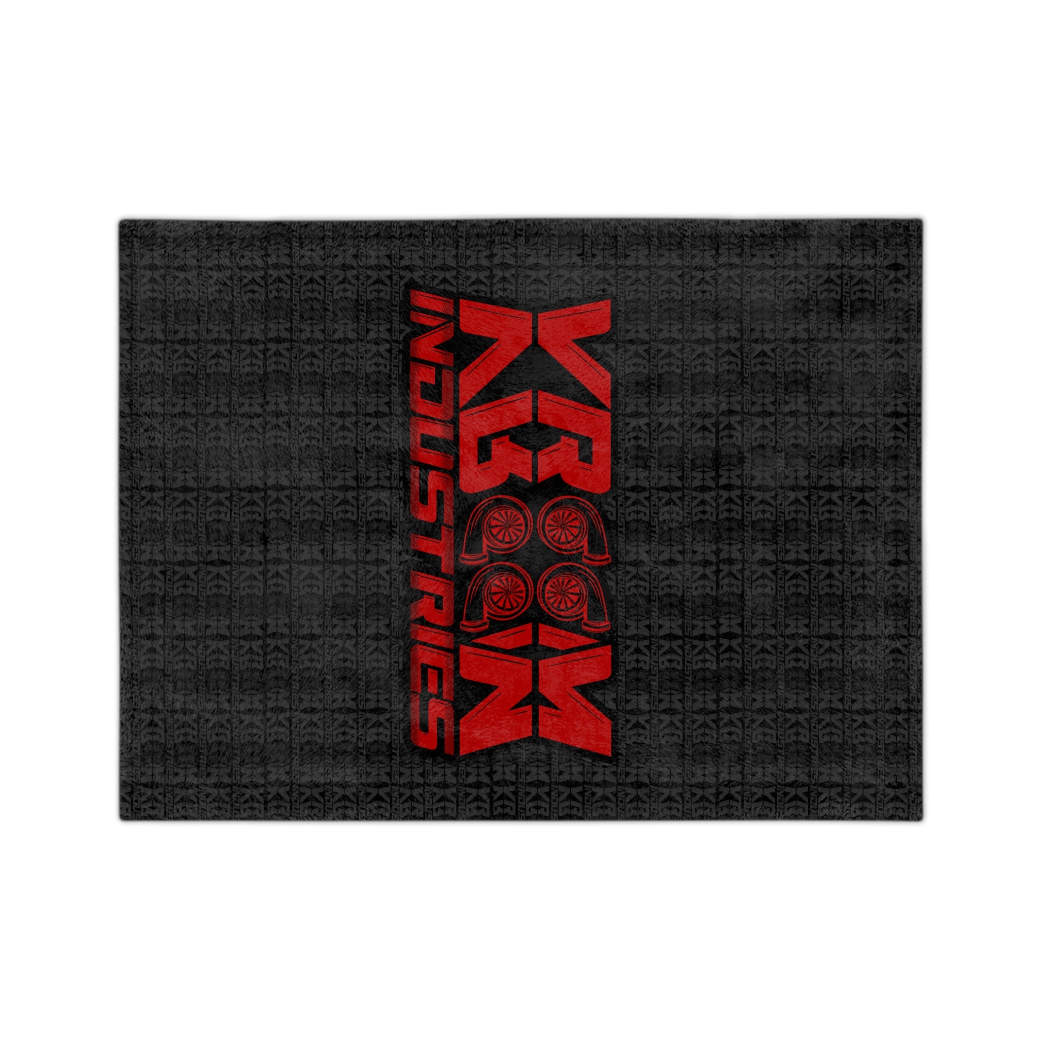 VroomVroom • Red & Black • Microfiber Blanket