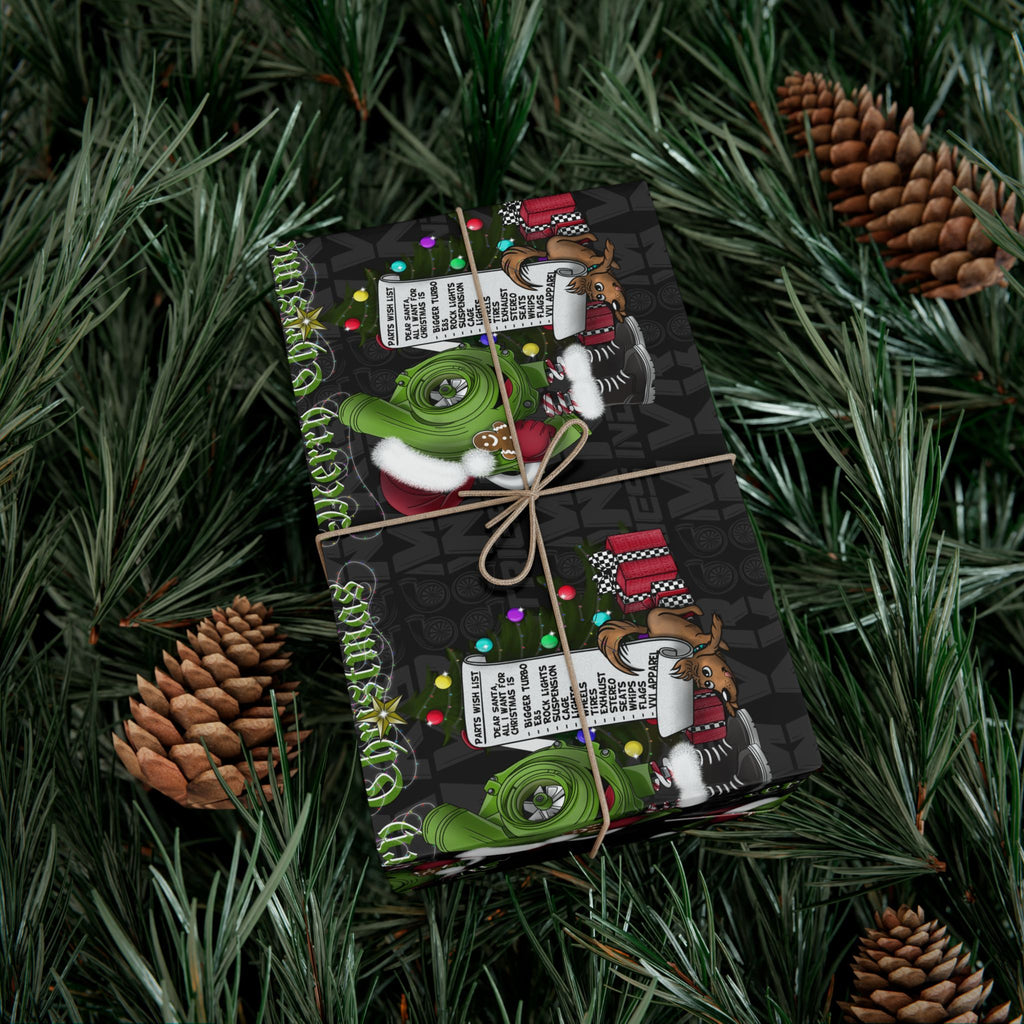 Vroomie SxS Christmas Wrapping Paper