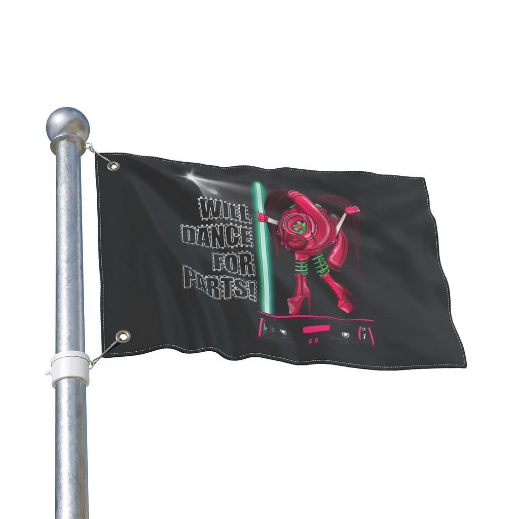 Will Dance For Parts Flag (Same)