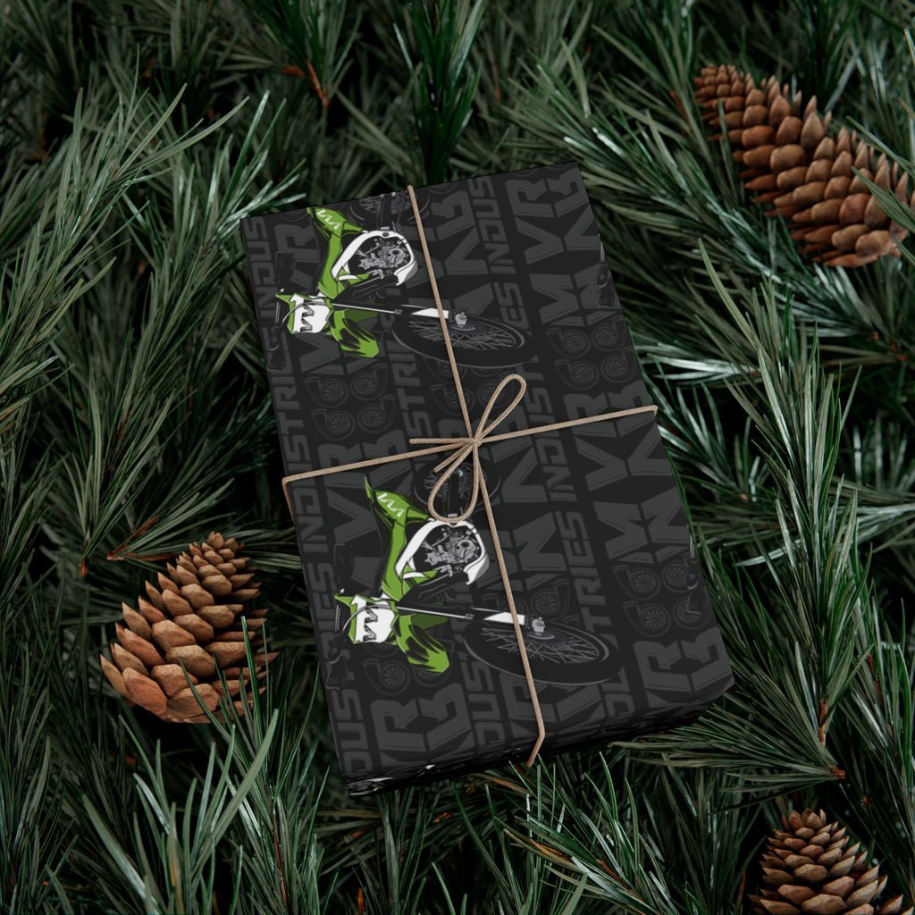 Green Dirtbike • Wrapping Paper