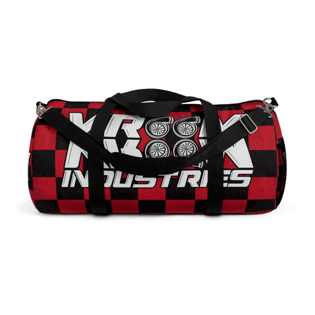 VroomVroom • Red & Black Checkered • Duffle Bag