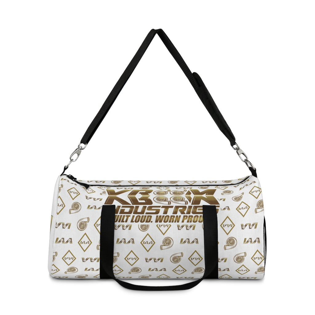 Diamonds & Gold VVI Duffle Bag • White