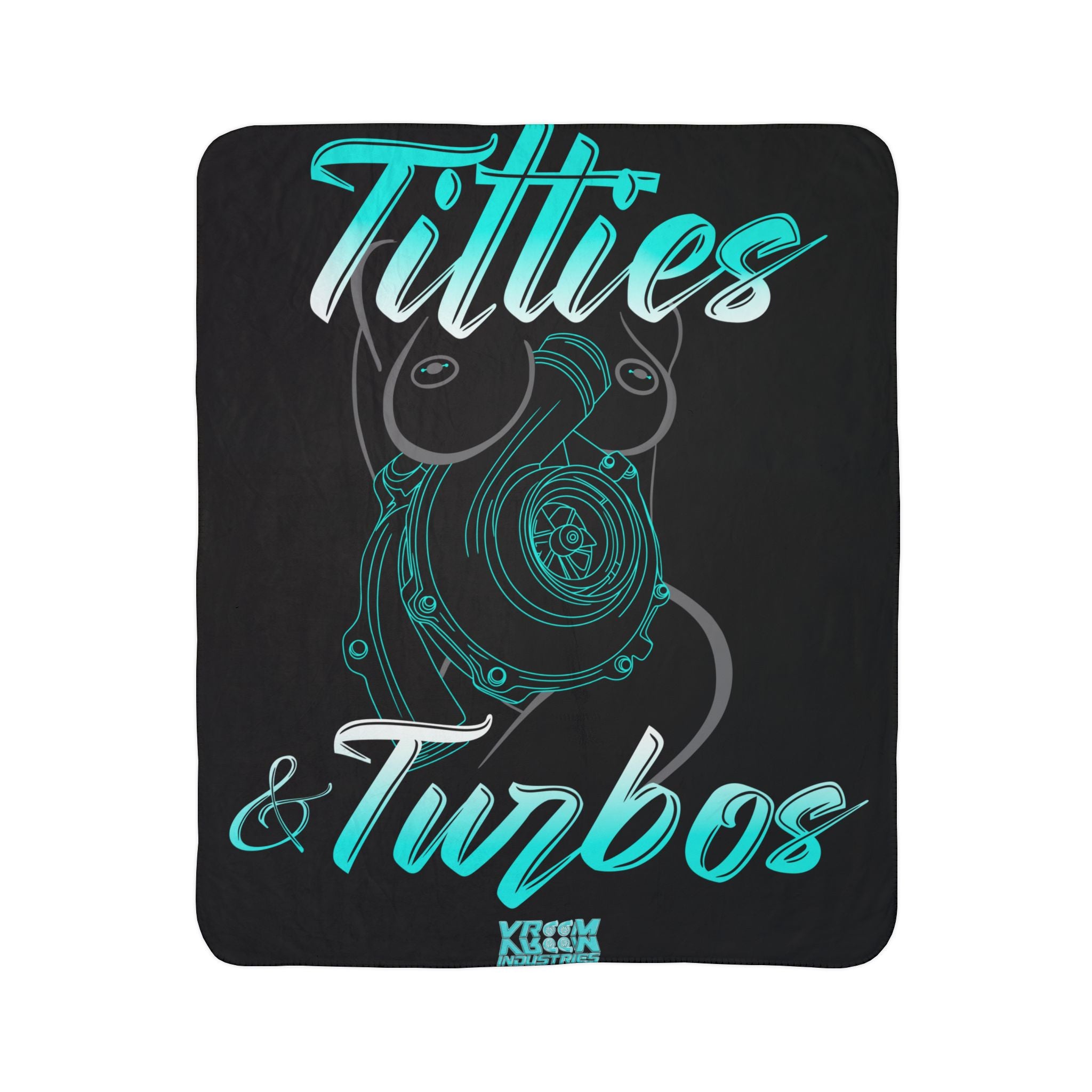 Titties & Turbos • Sherpa Blanket