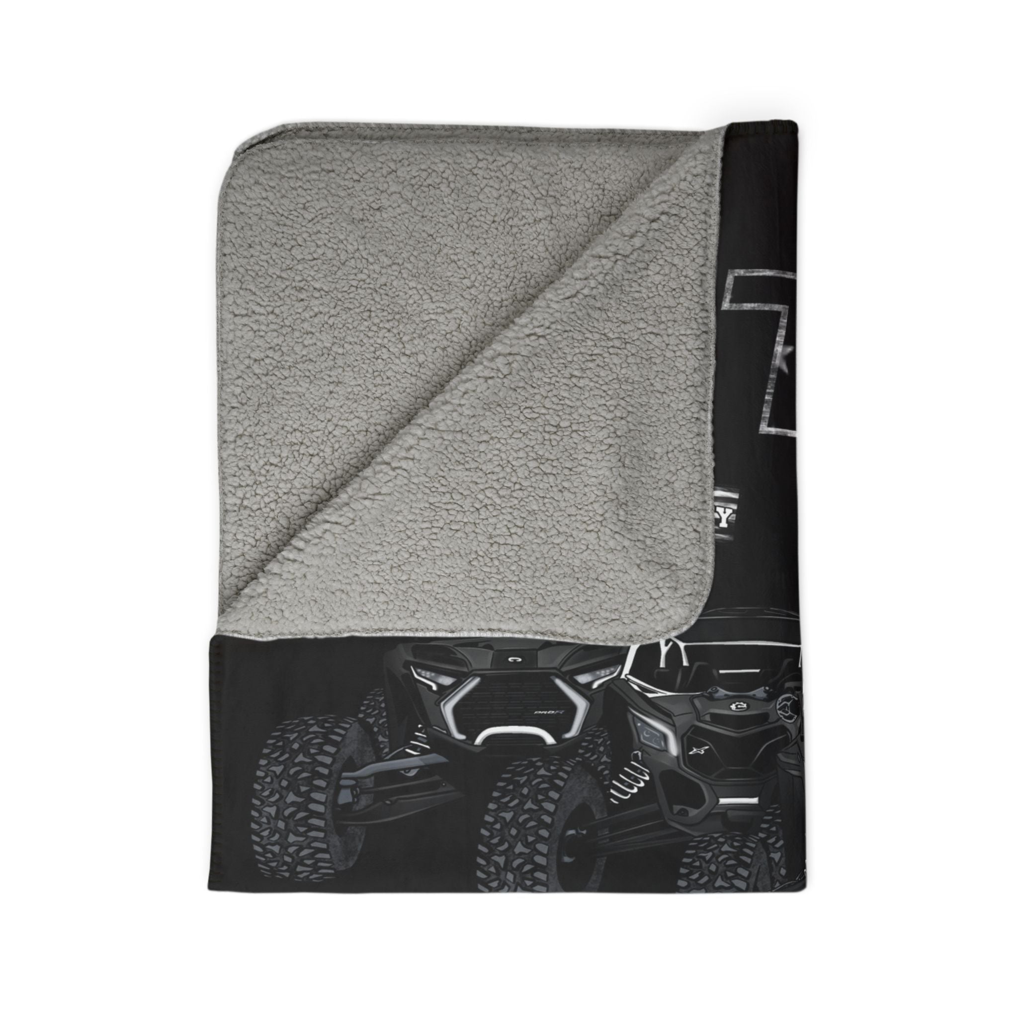 United We Stand Side By Side •  Sherpa Blanket
