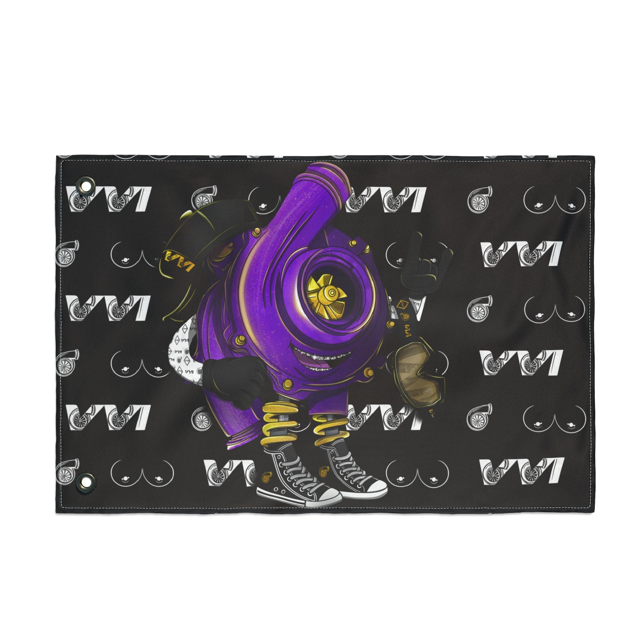 VroomVroom + Purple Vroomie Flag