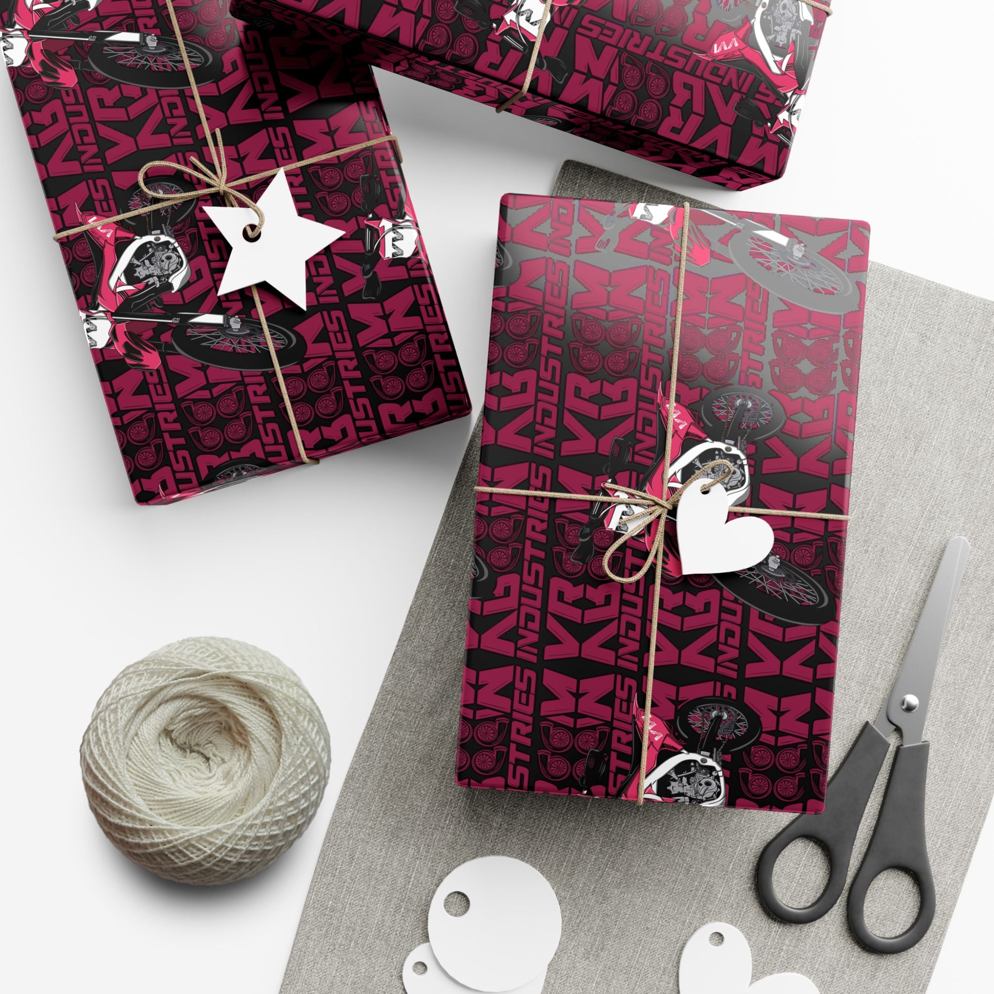 Pink Dirtbike • Wrapping Paper