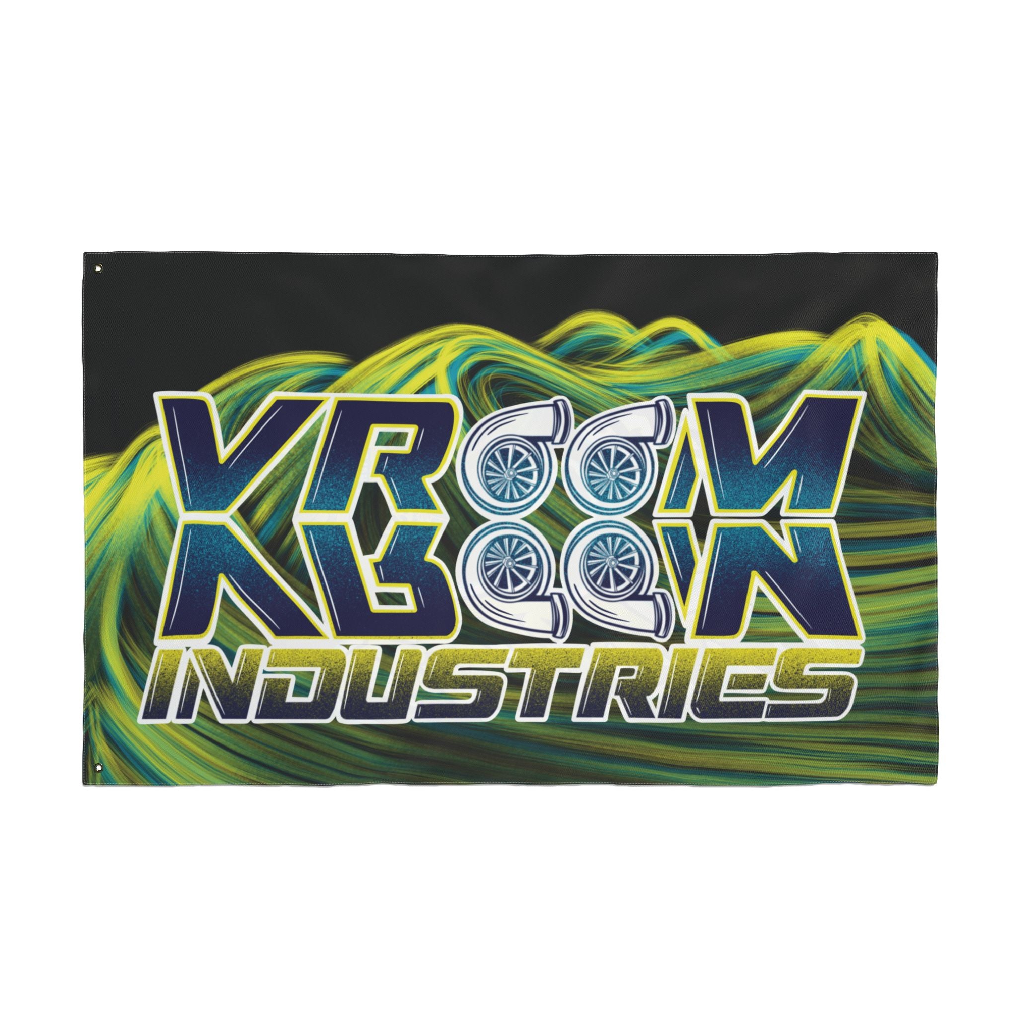 Twisted Crew + VroomVroom (Passenger Side) Flag