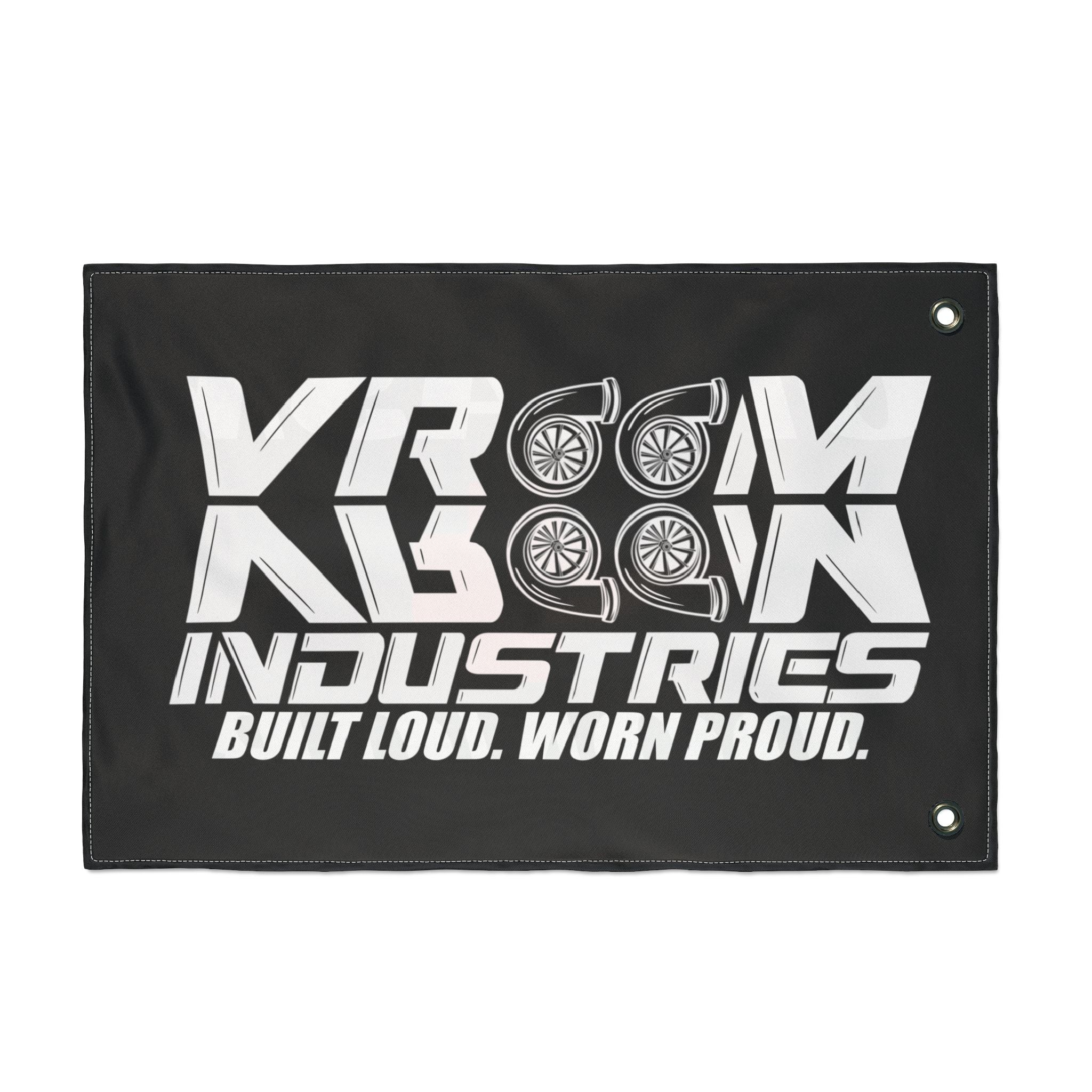 Orgasm Donor + VroomVroom BLWP (Drivers Side) Flag