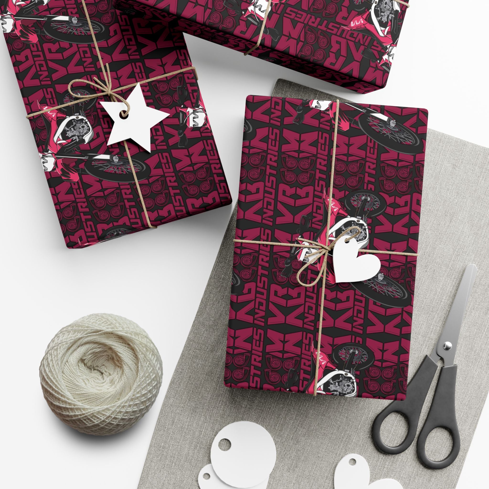 Pink Dirtbike • Wrapping Paper