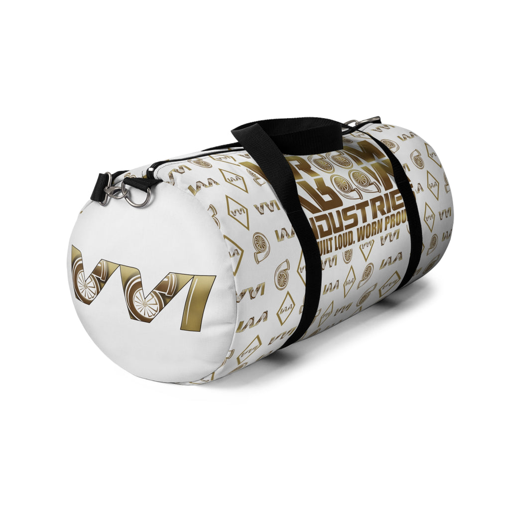 Diamonds & Gold VVI Duffle Bag • White