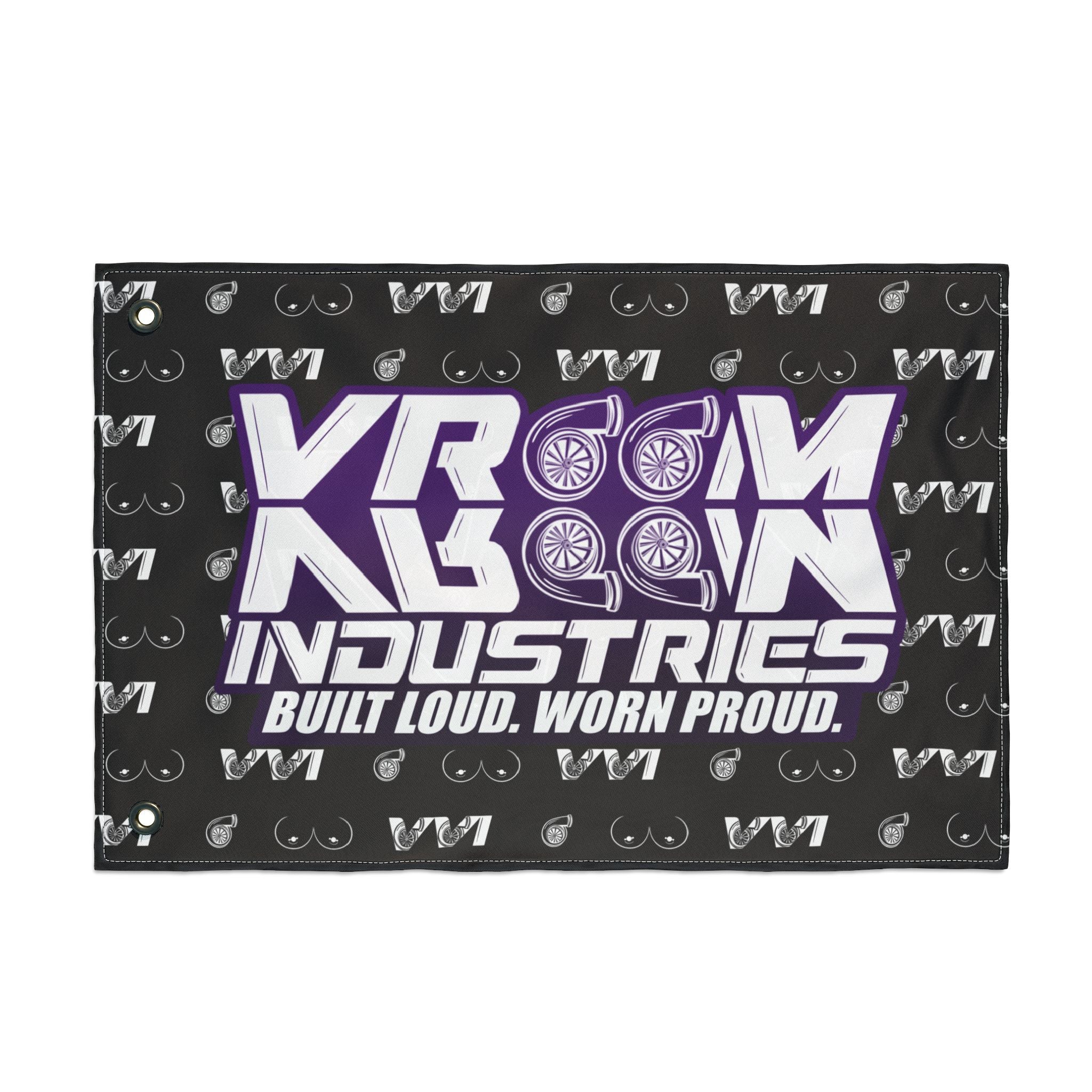 VroomVroom BLWP Purple + VVI • Flag