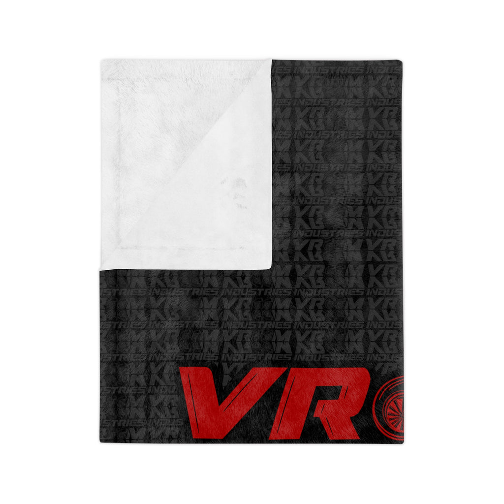 VroomVroom • Red & Black • Microfiber Blanket