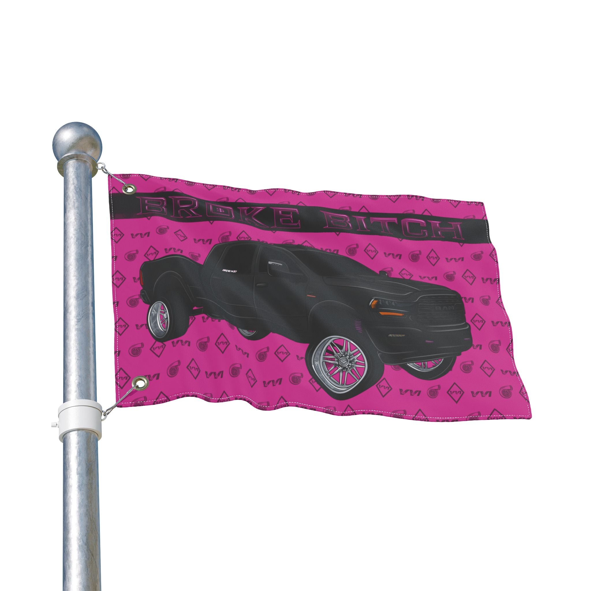 Broke Bitch Brookes Flag