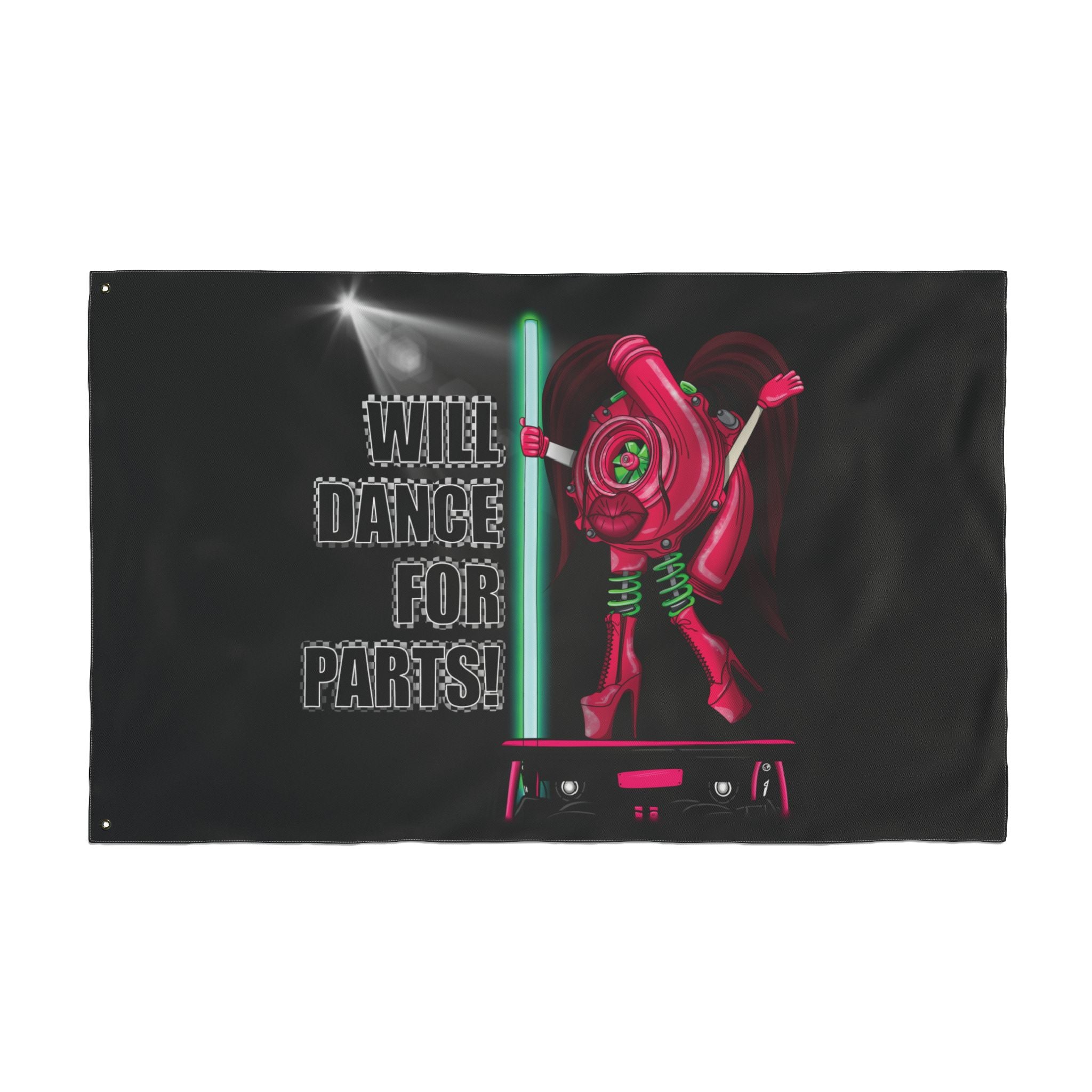 Will Dance For Parts Flag (Same)