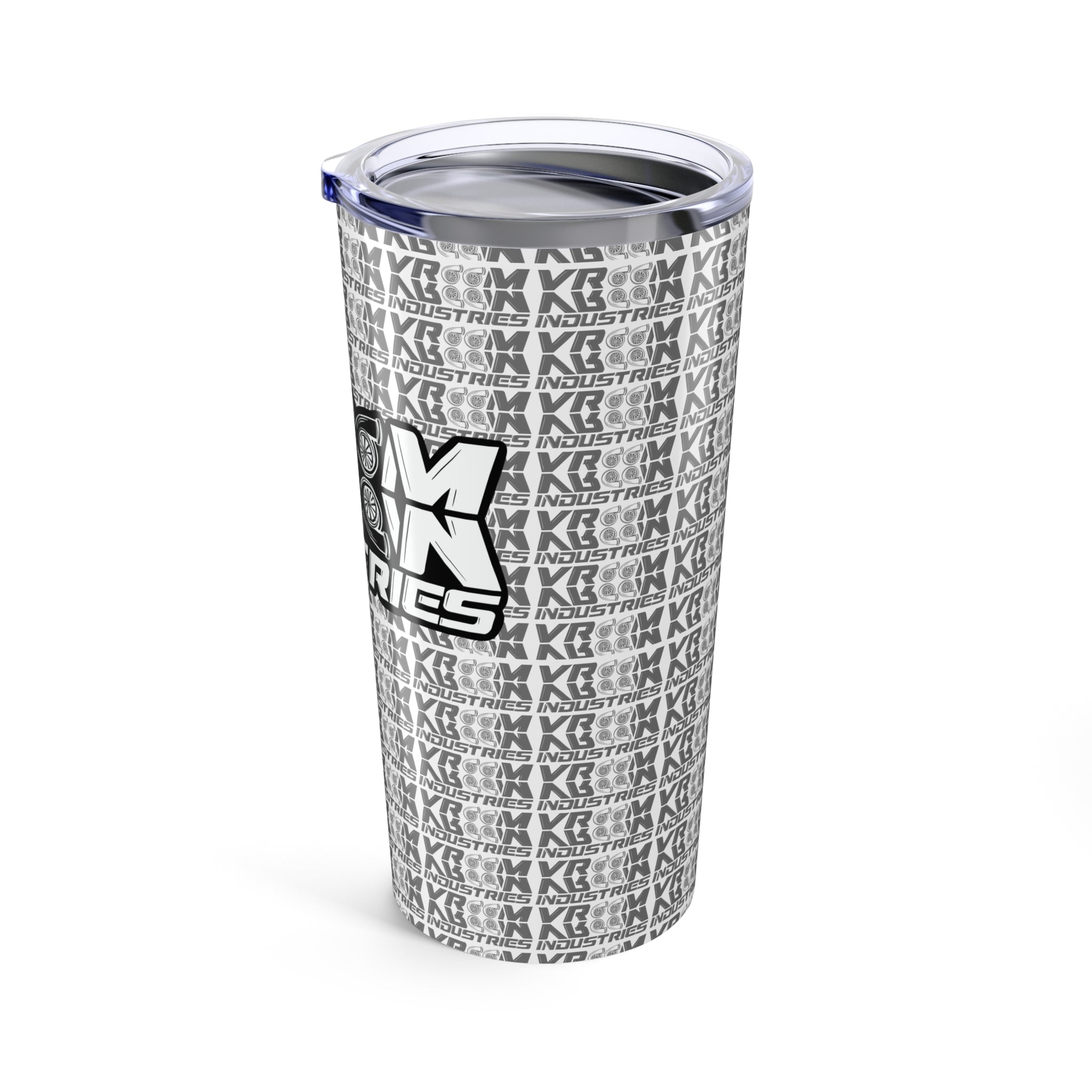 VroomVroom  • White & Gray • Tumbler (20oz)