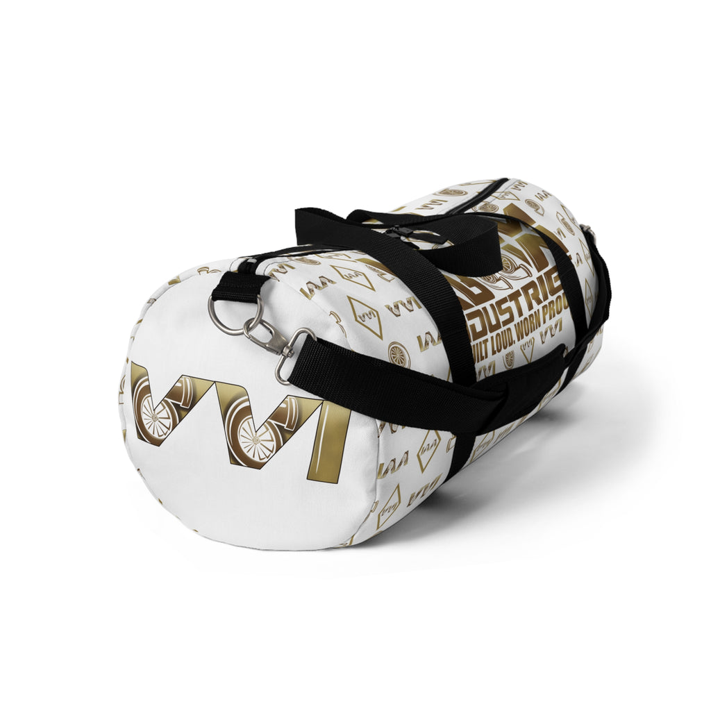 Diamonds & Gold VVI Duffle Bag • White