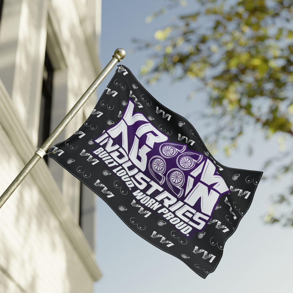 VroomVroom BLWP Purple + VVI • Flag