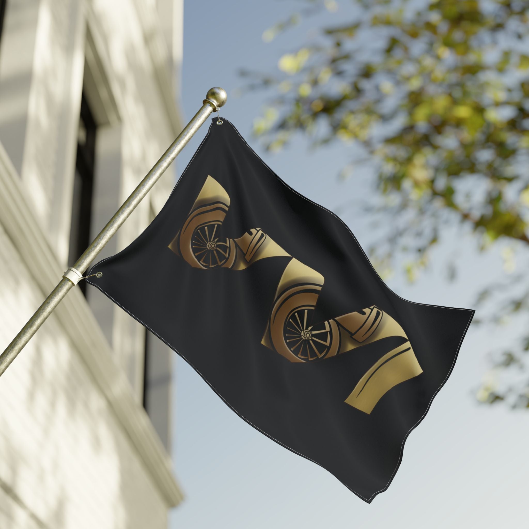 VVI • Gold + Black (Same) Flag