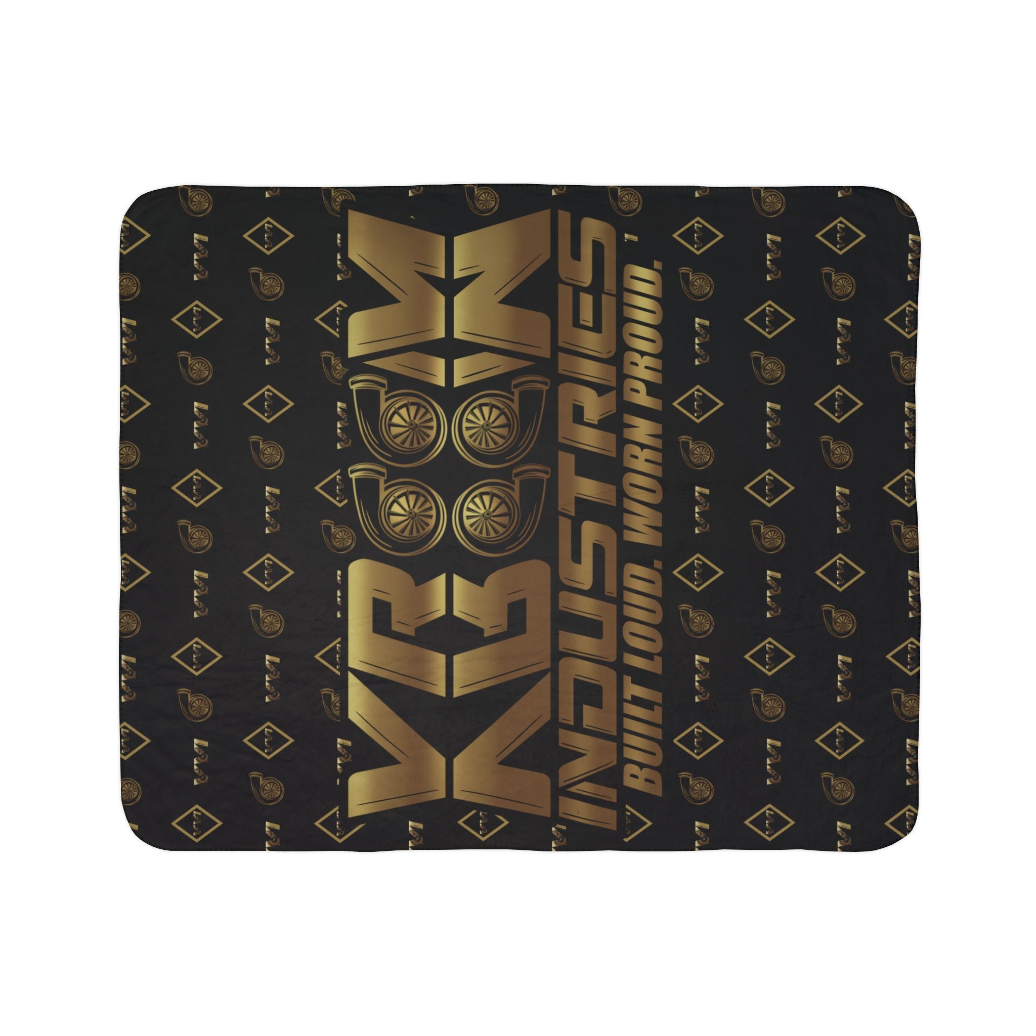 Diamonds & Gold + VroomVroom BLWP • Sherpa Blanket