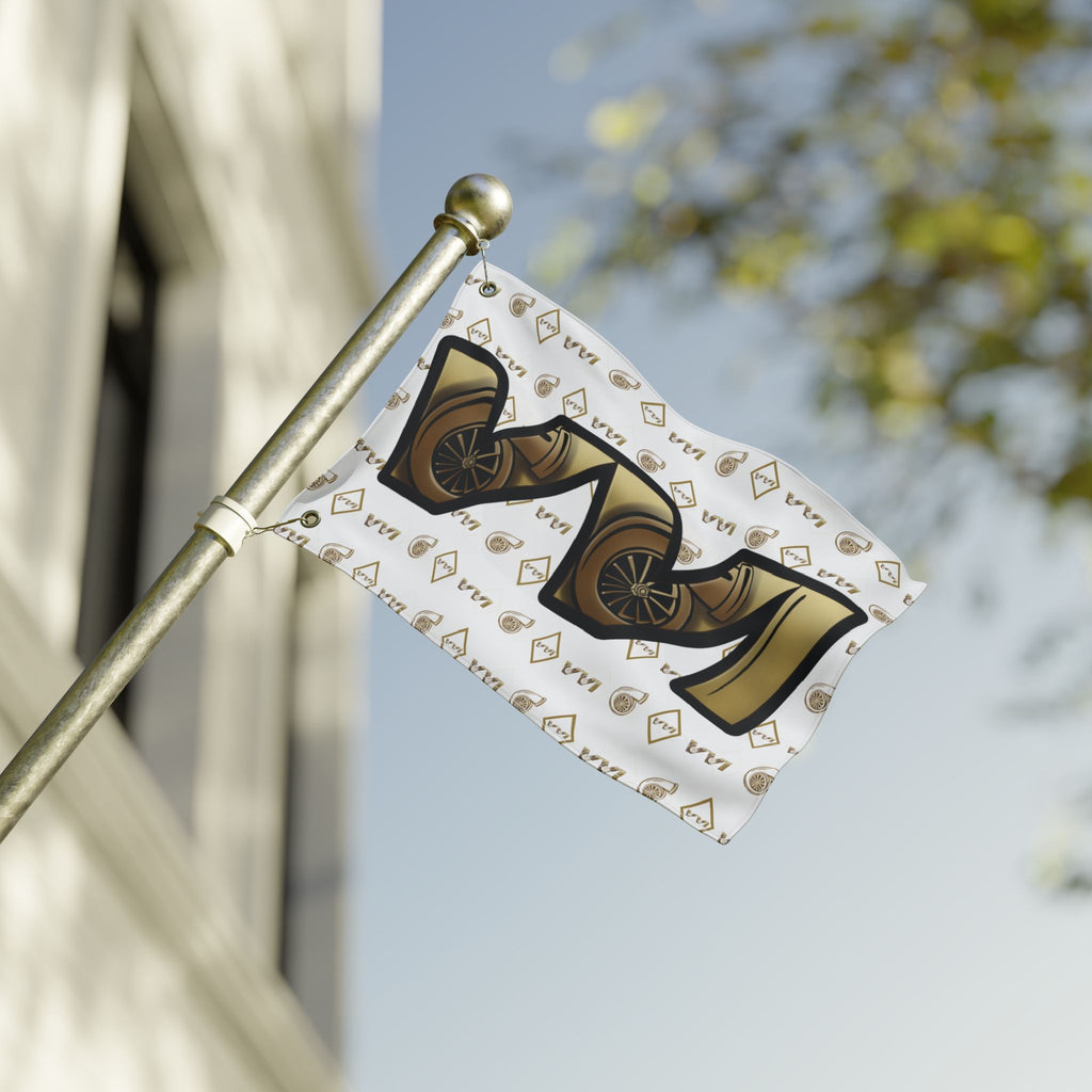 VVI • Diamonds & Gold + White (Same) Flag