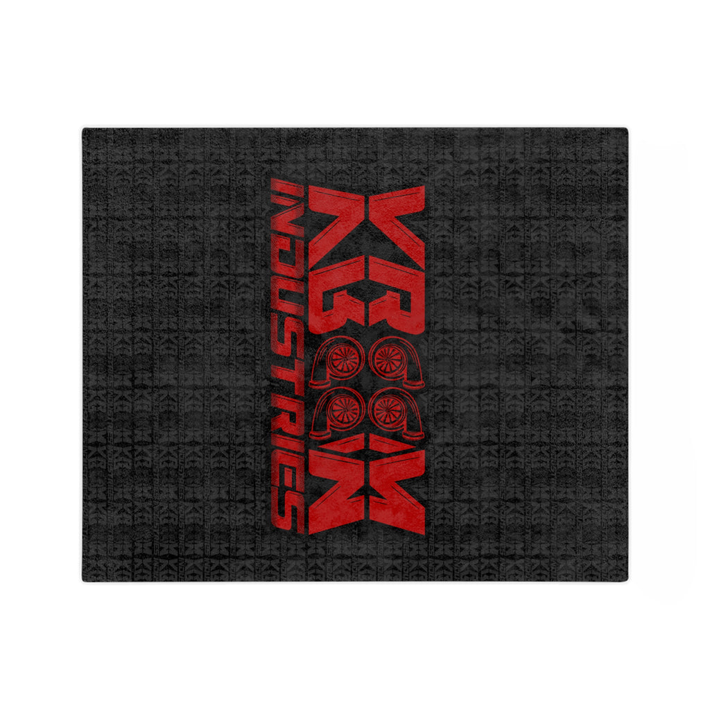 VroomVroom • Red & Black • Microfiber Blanket