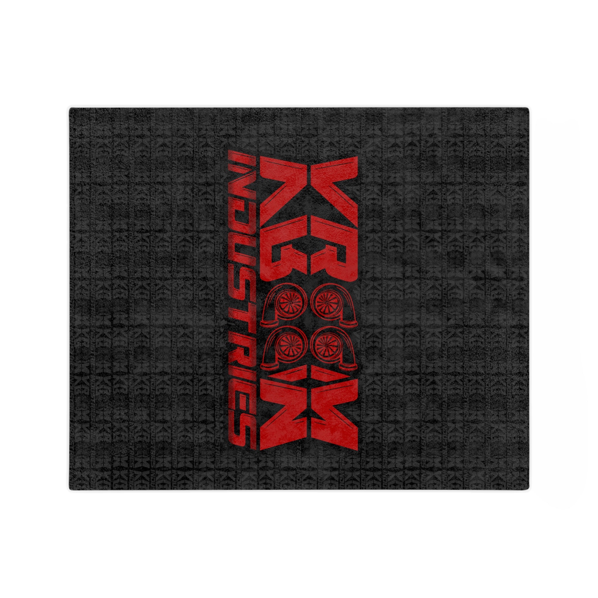 VroomVroom • Red & Black • Microfiber Blanket