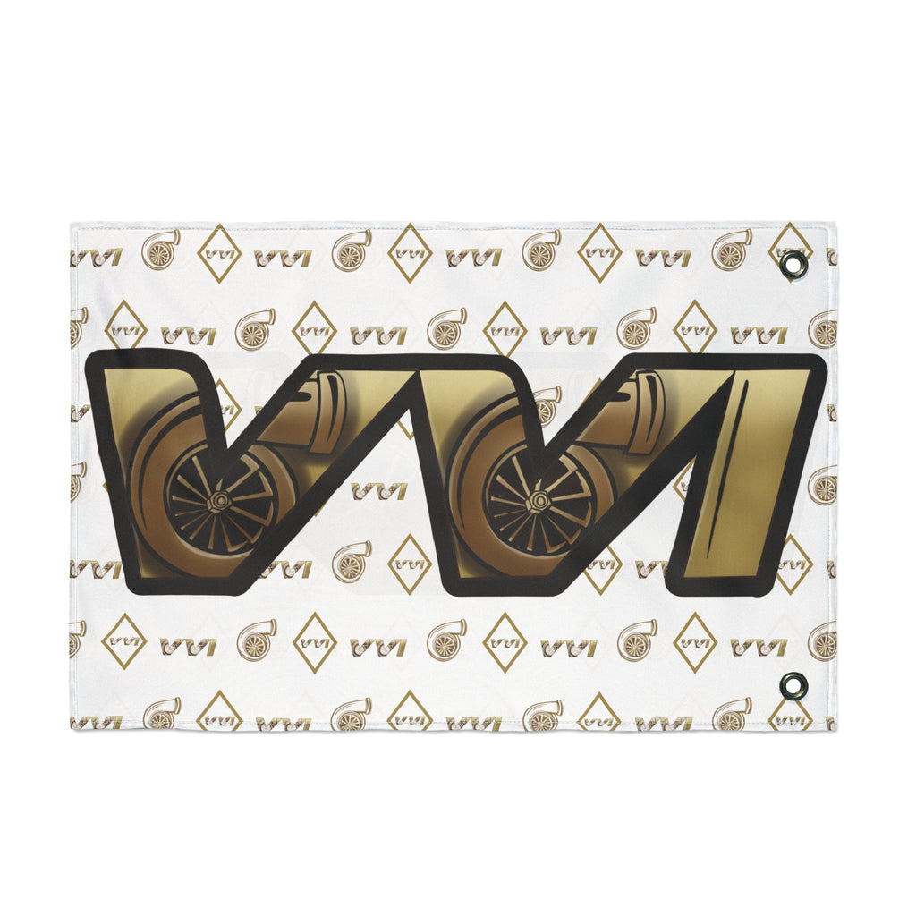 VVI • Diamonds & Gold + White (Same) Flag