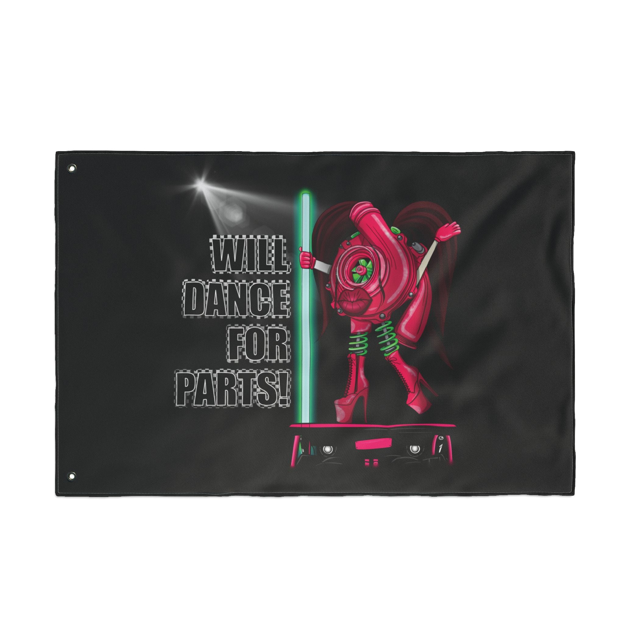 Will Dance For Parts Flag (Same)