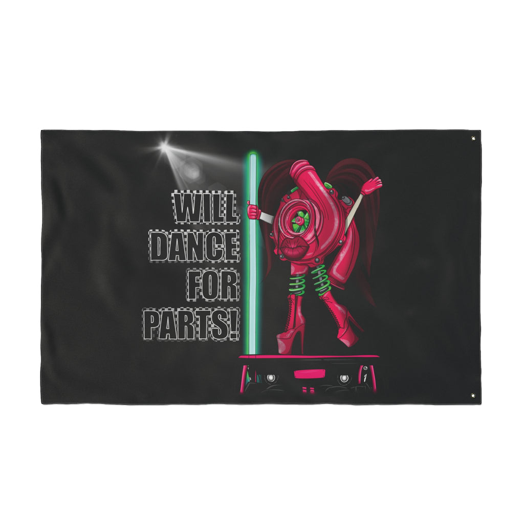 Will Dance For Parts Flag (Same)