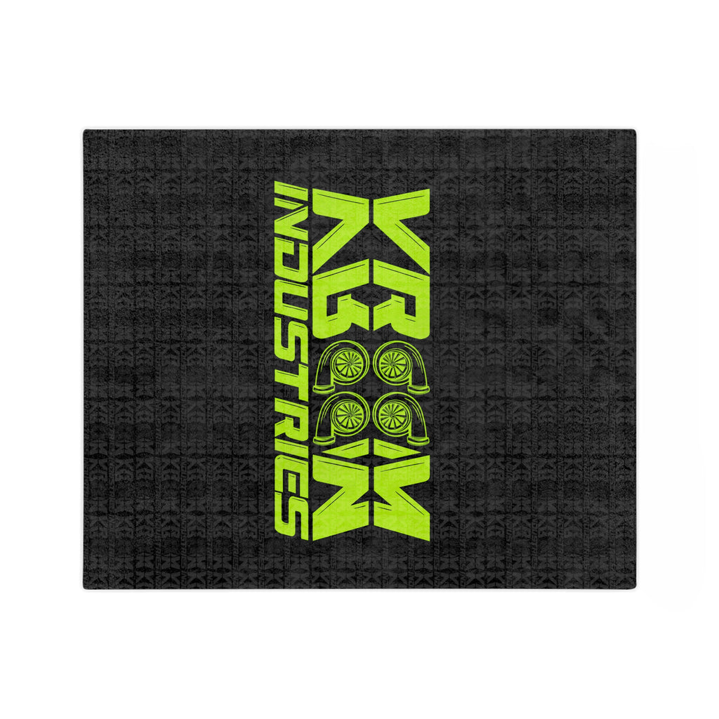 VroomVroom • Yellow-Green • Microfiber Blanket