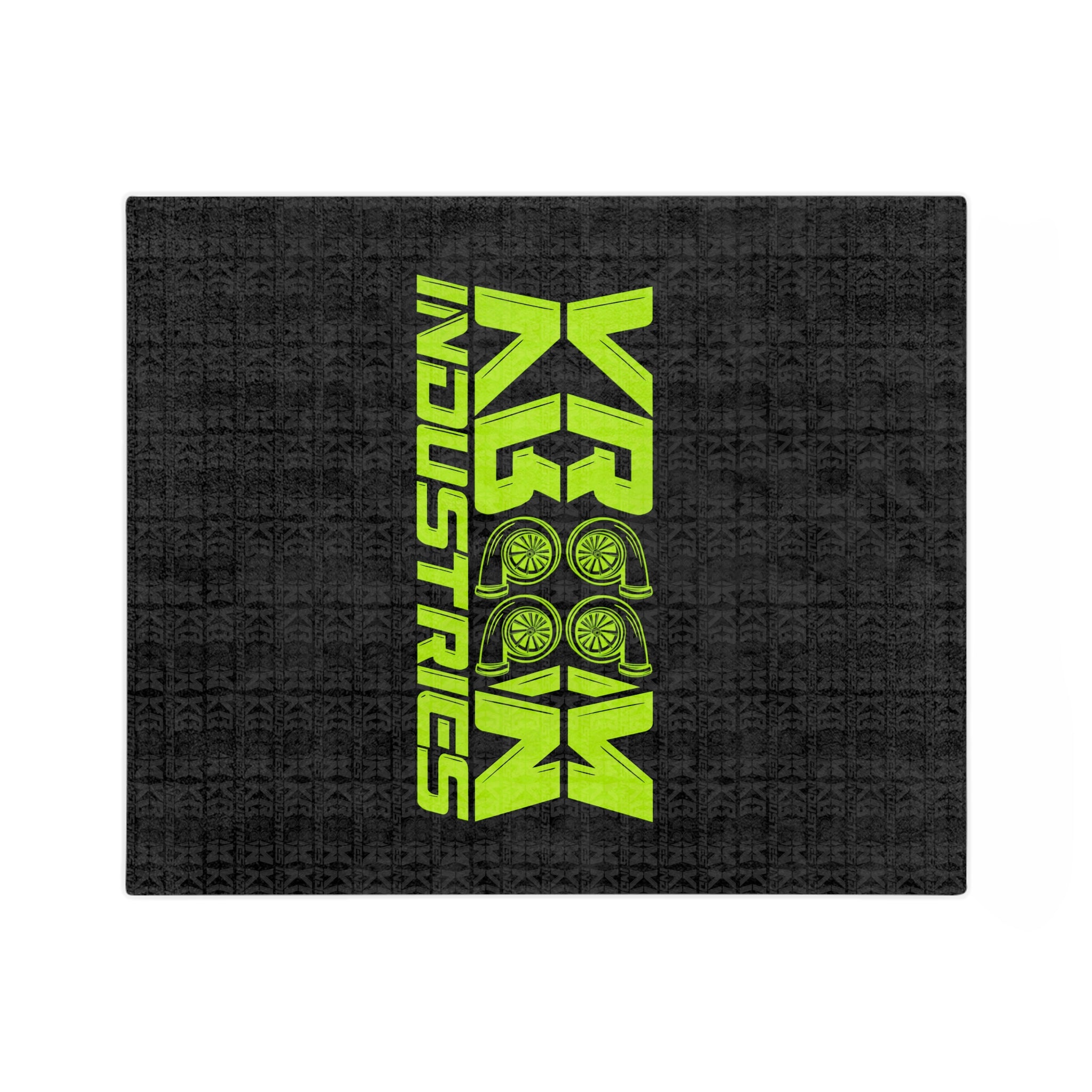 VroomVroom • Yellow-Green • Microfiber Blanket