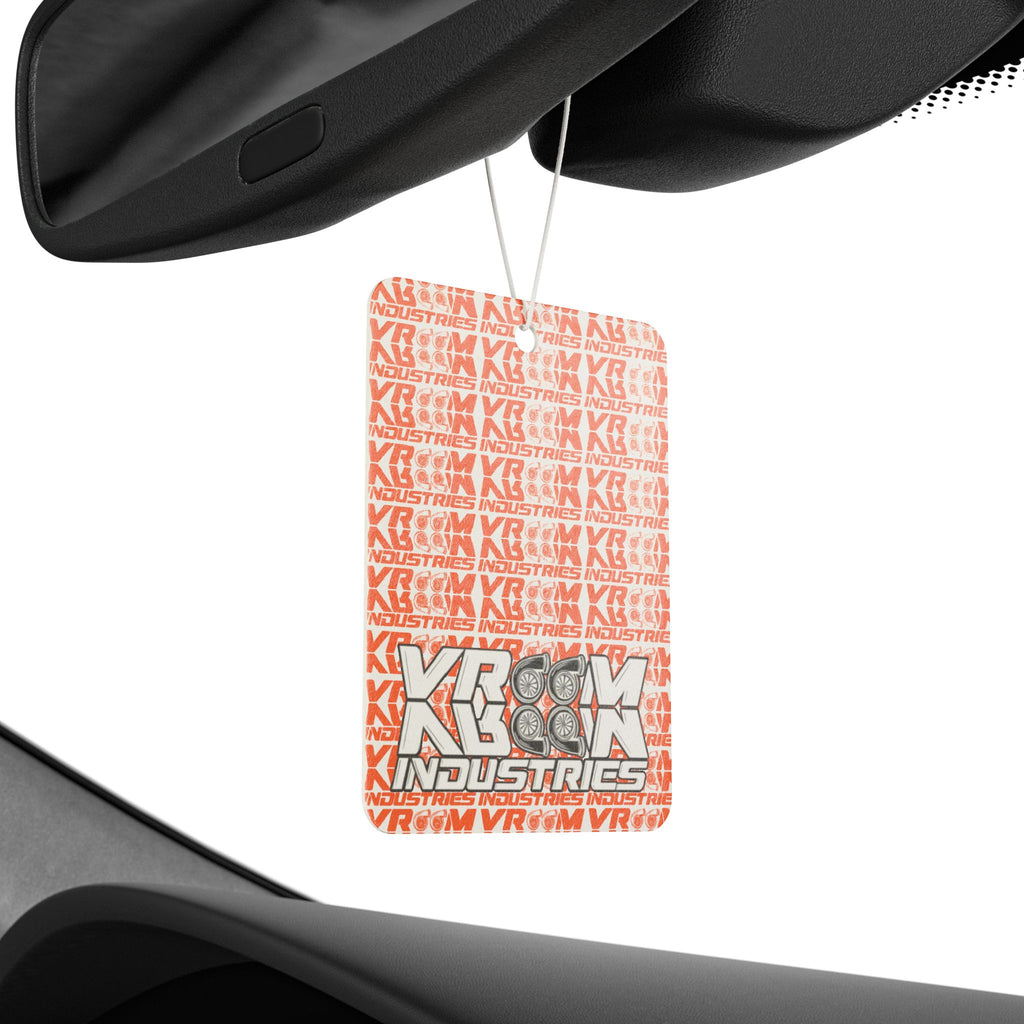 VroomVroom • Orange & White • Air Freshener