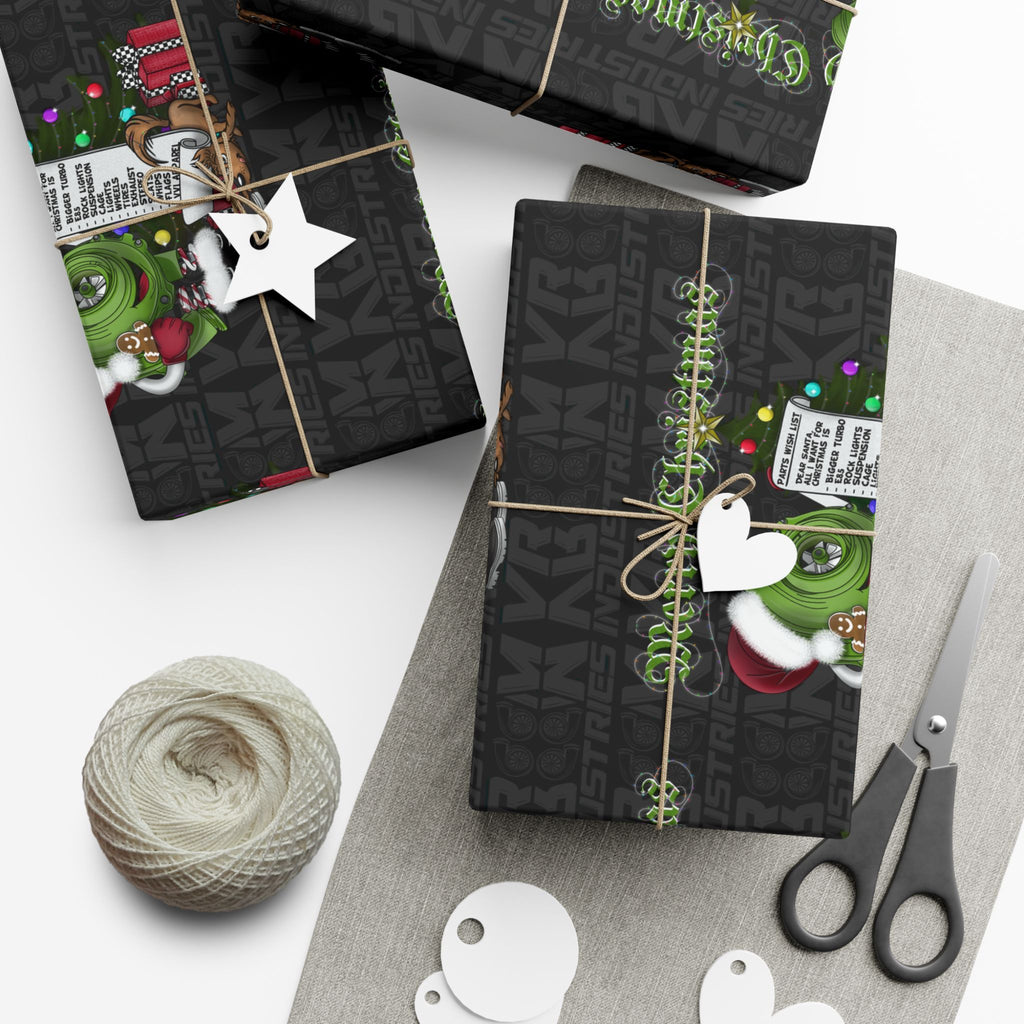 Vroomie SxS Christmas Wrapping Paper