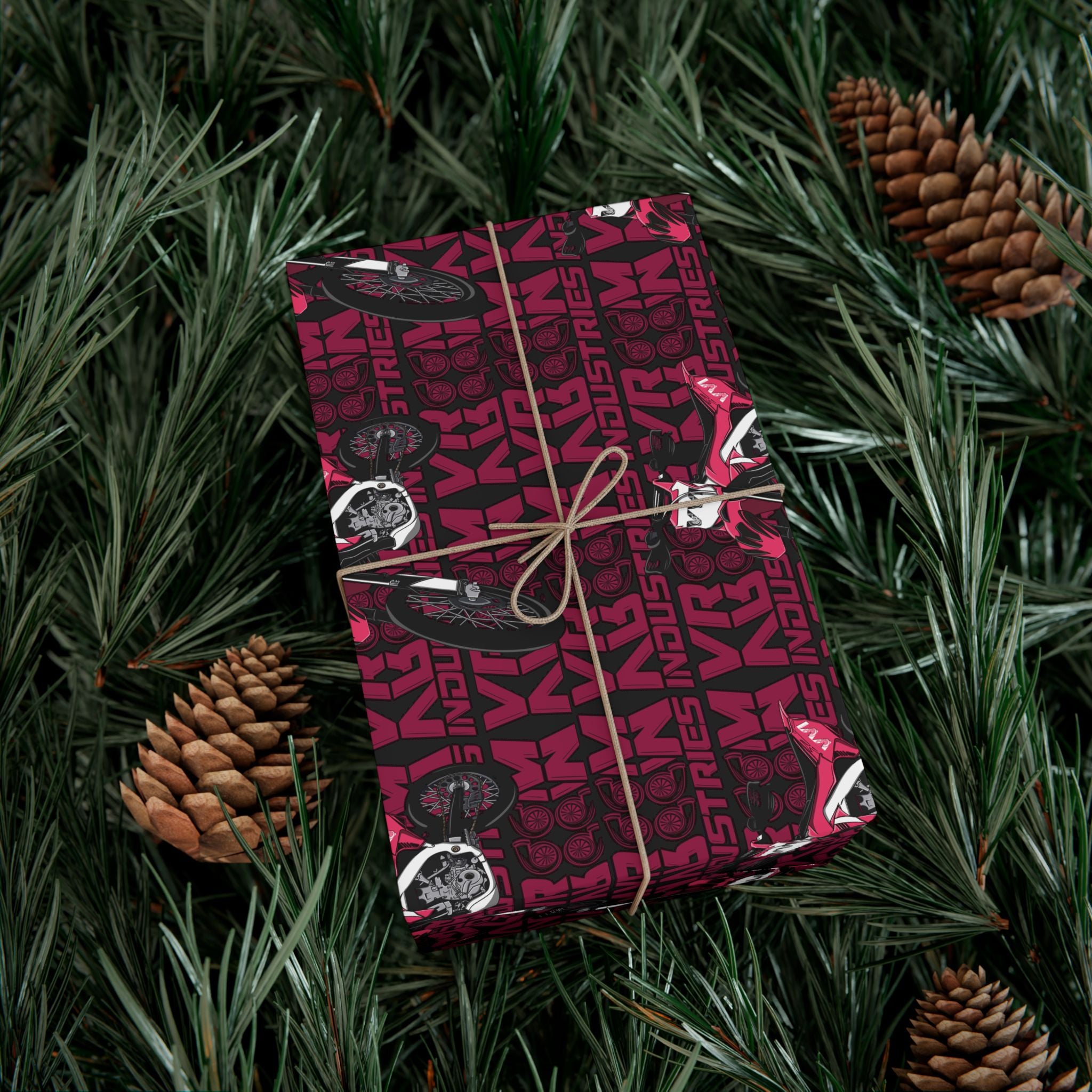 Pink Dirtbike • Wrapping Paper