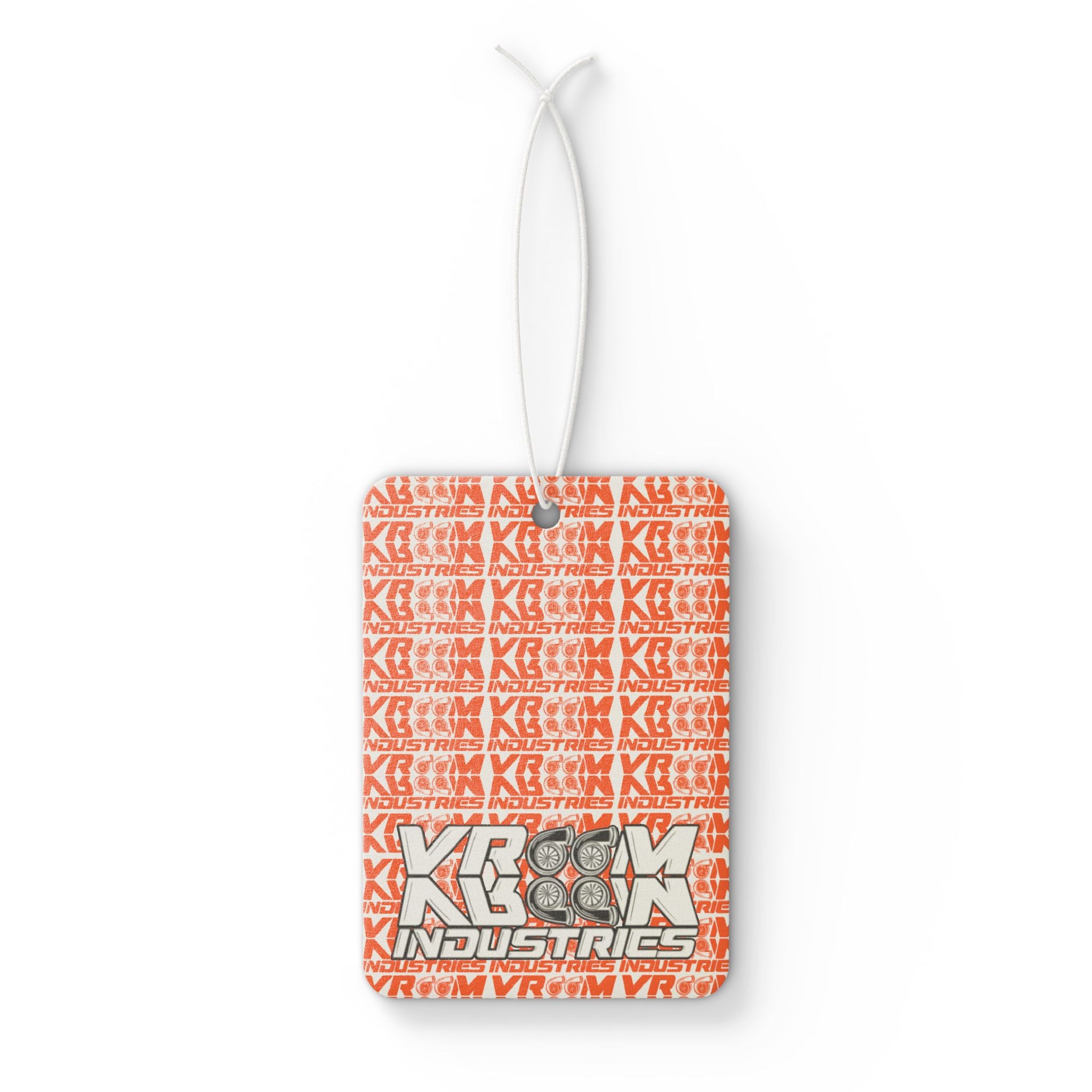 VroomVroom • Orange & White • Air Freshener