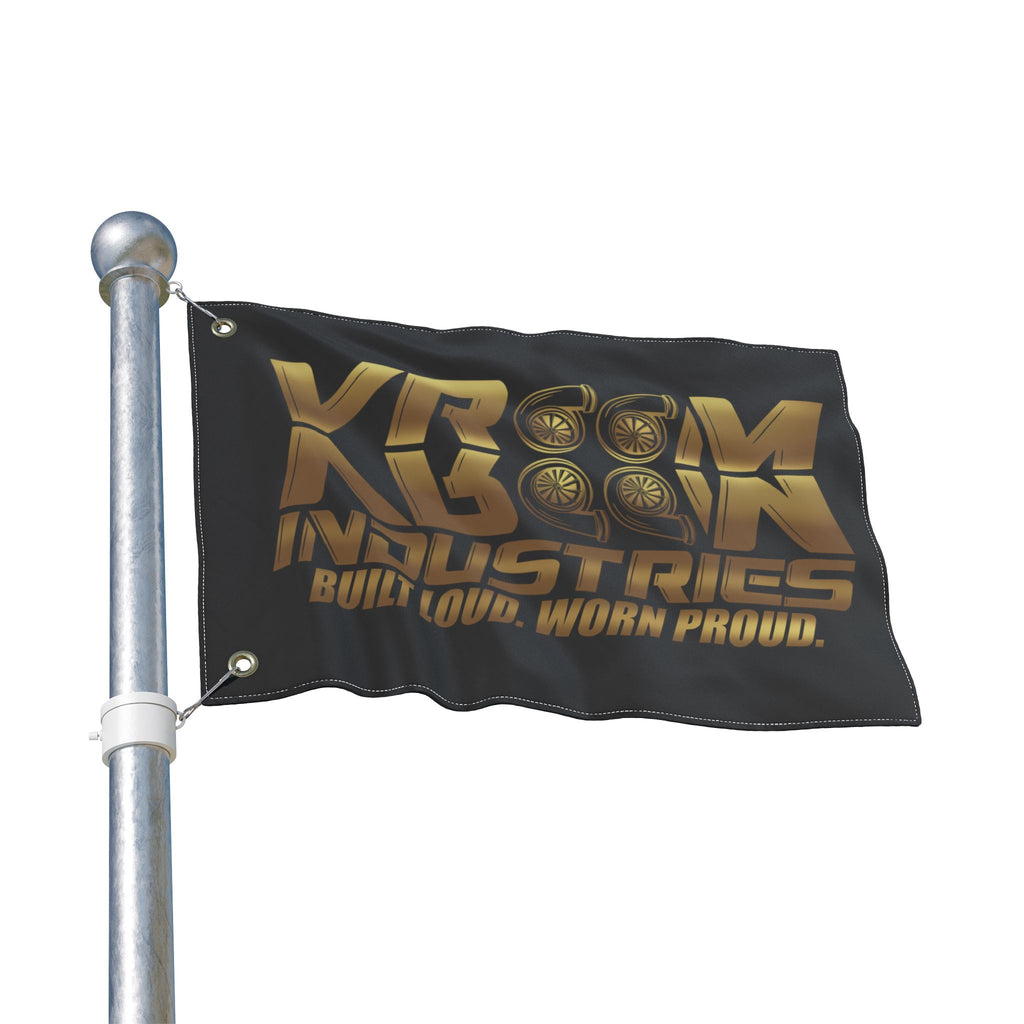 VroomVroom BLWP • Gold + Black (Same) Flag