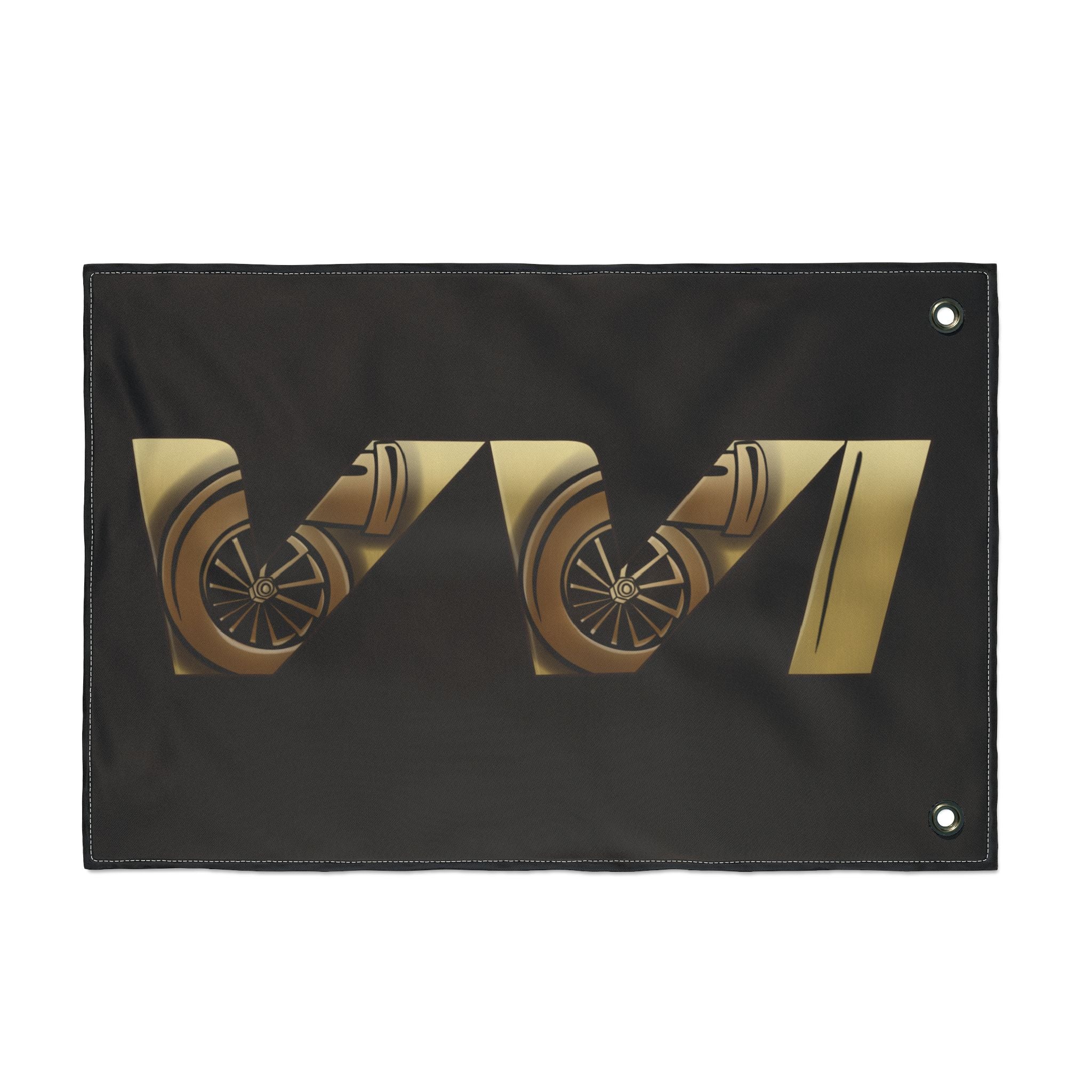 VVI • Gold + Black (Same) Flag