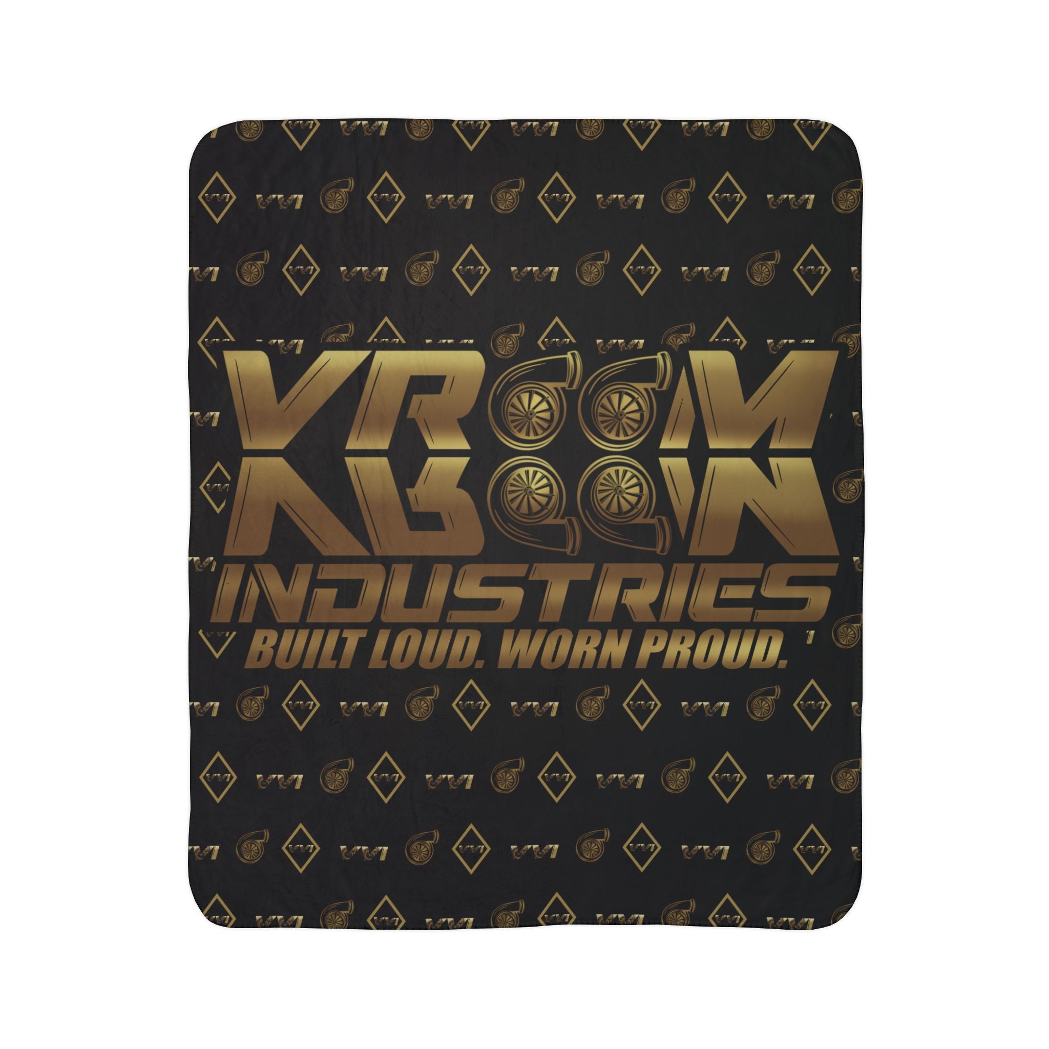 Diamonds & Gold + VroomVroom BLWP • Sherpa Blanket