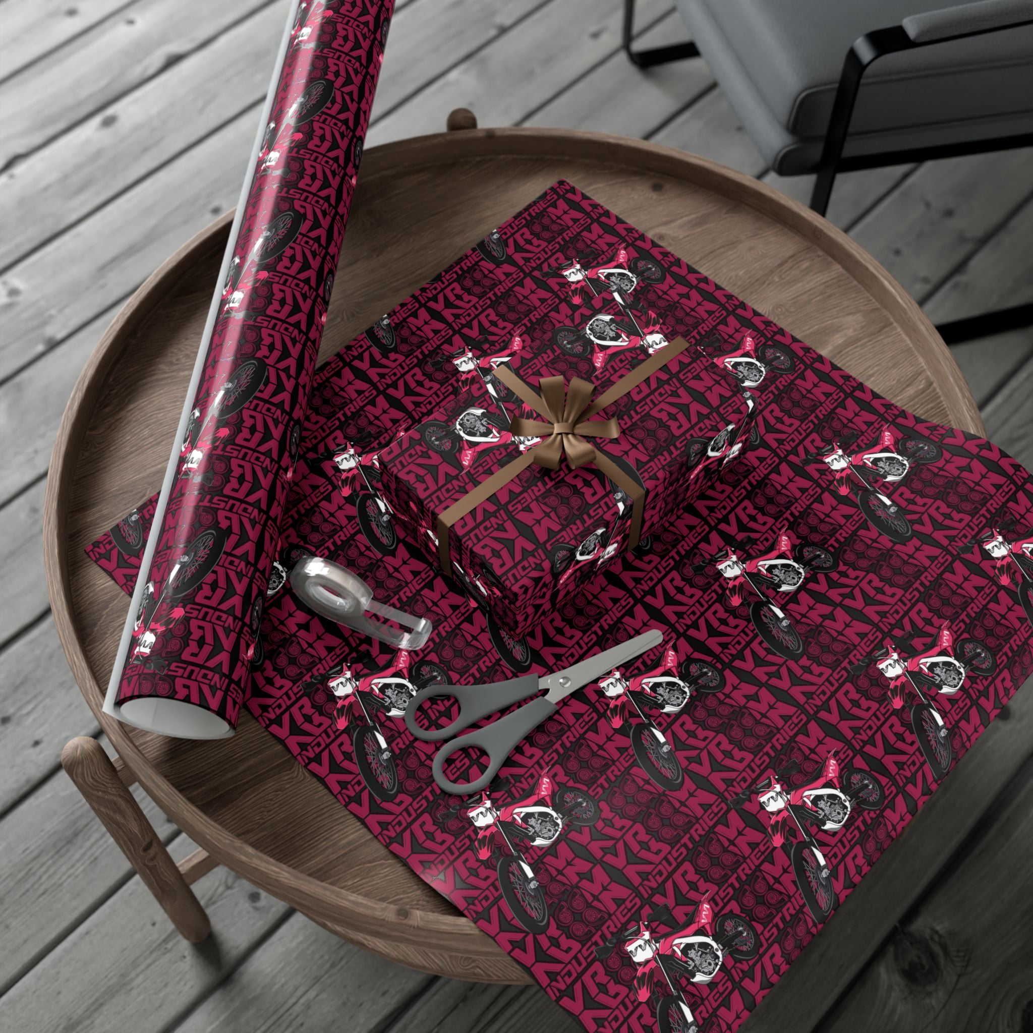 Pink Dirtbike • Wrapping Paper