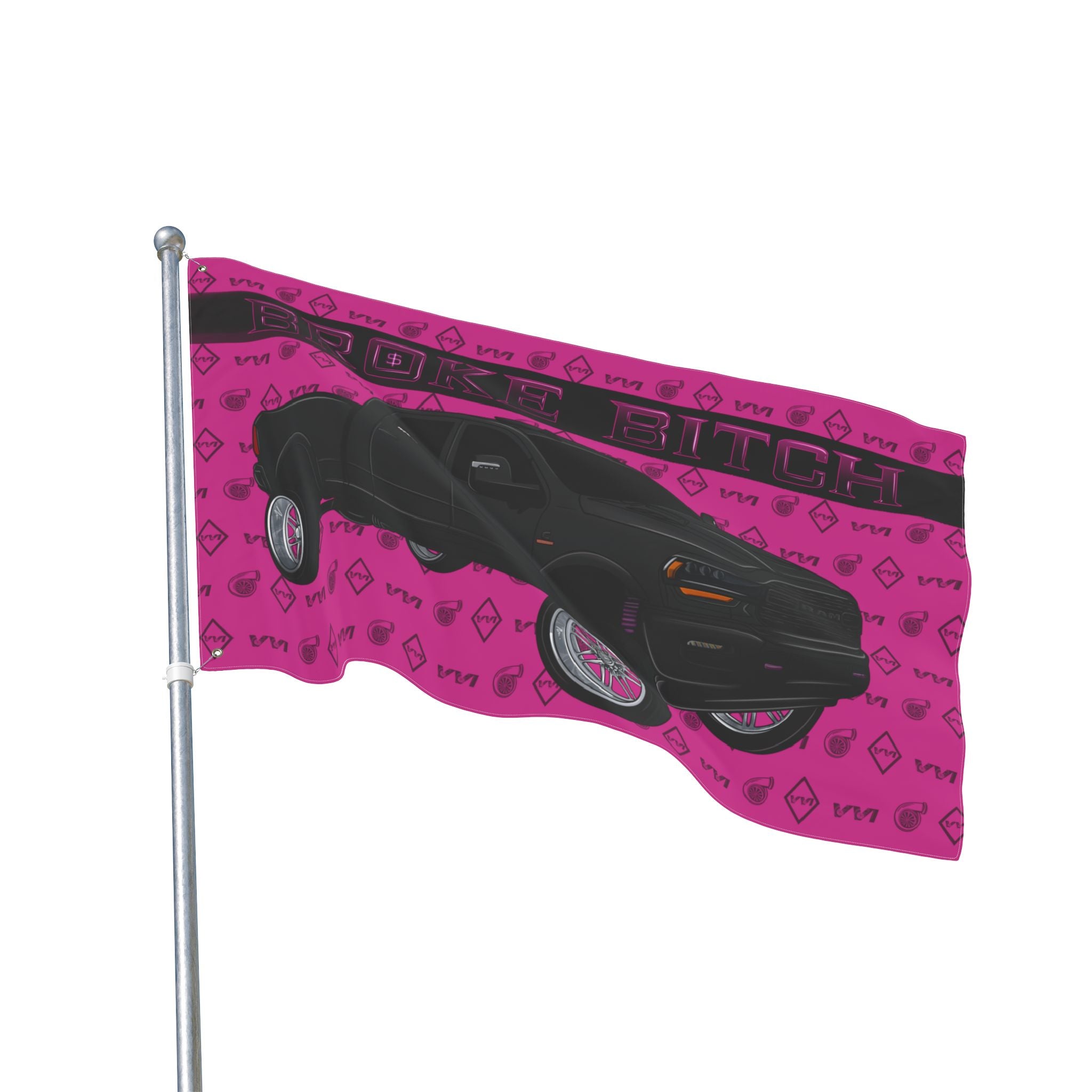 Broke Bitch Brookes Flag