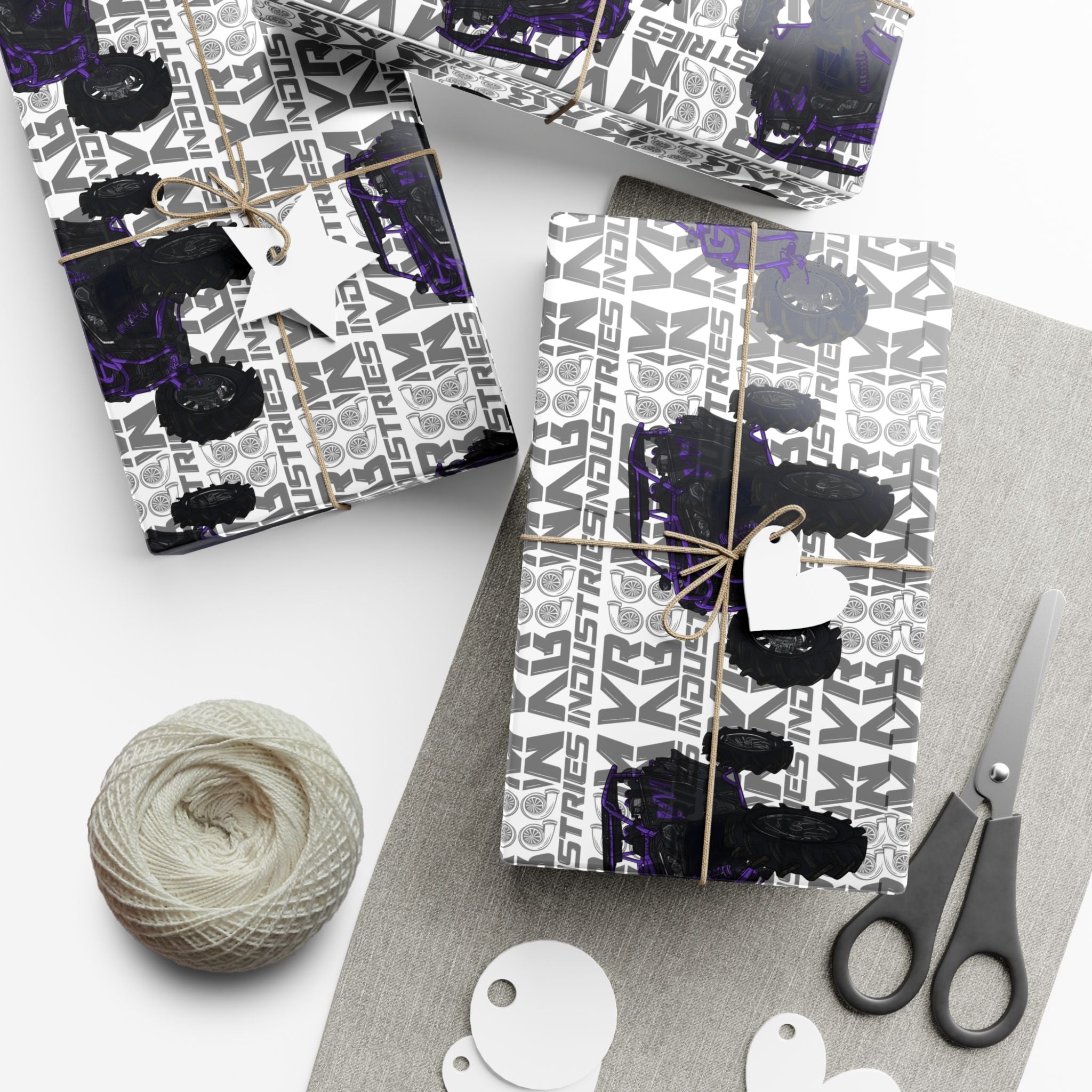 Purple SXS • Wrapping Paper