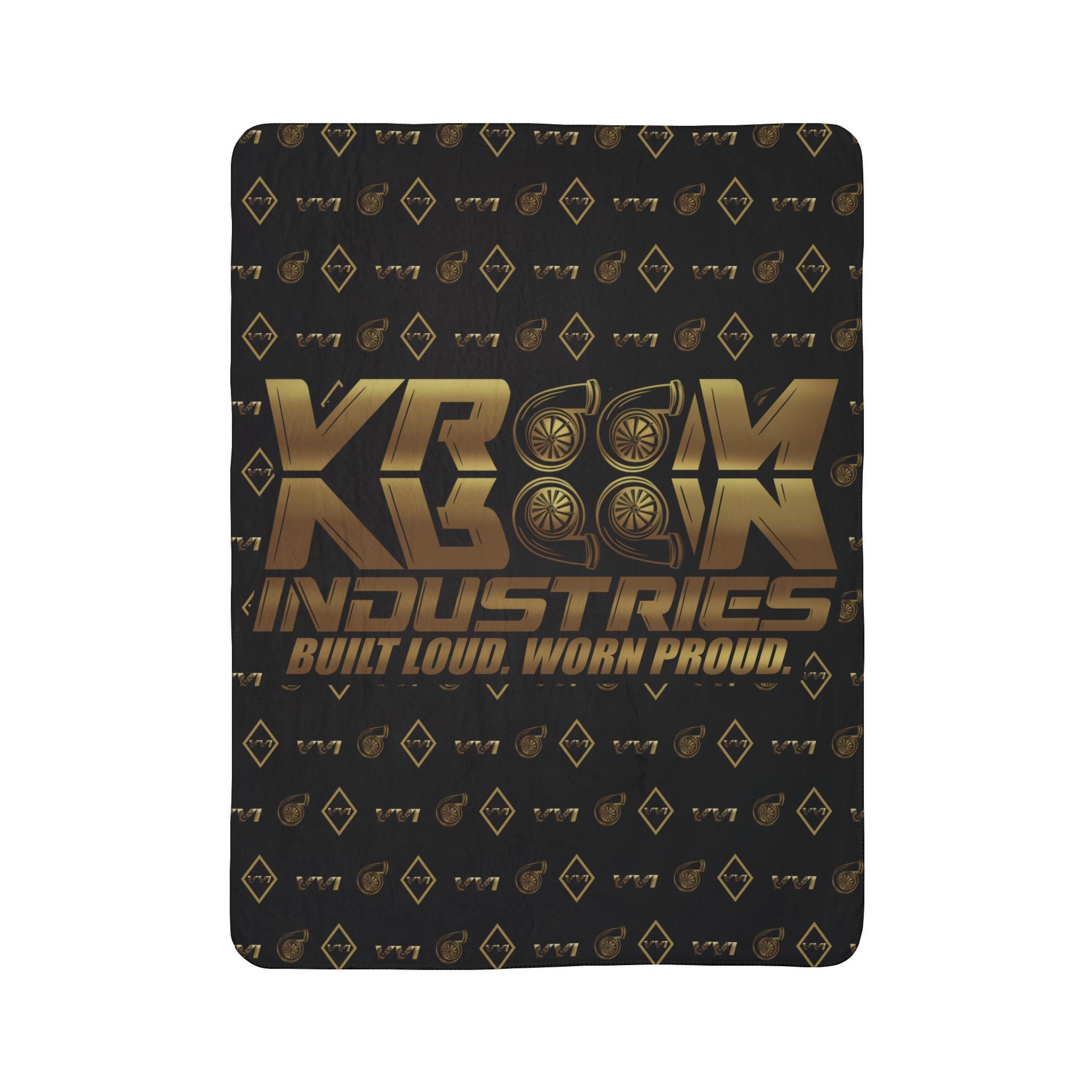 Diamonds & Gold + VroomVroom BLWP • Sherpa Blanket
