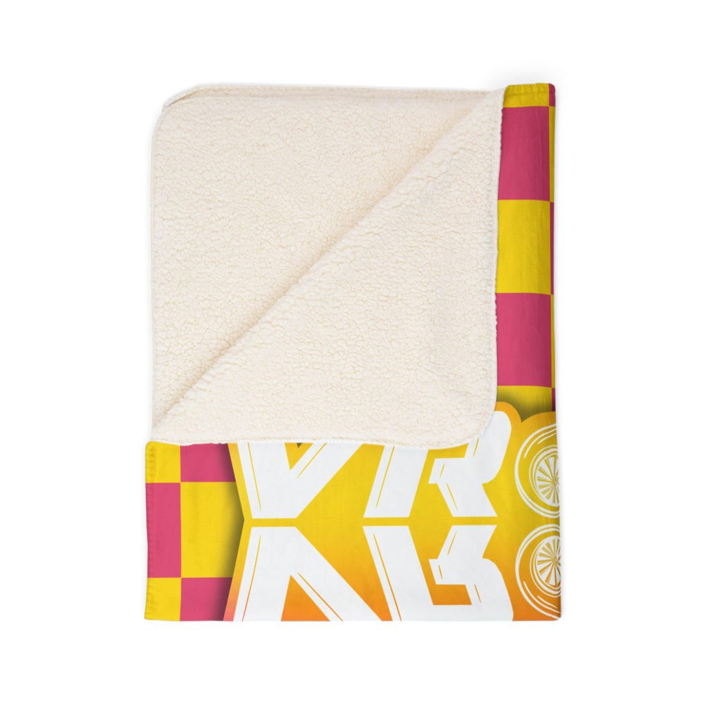 Racing Sunset • Sherpa Blanket