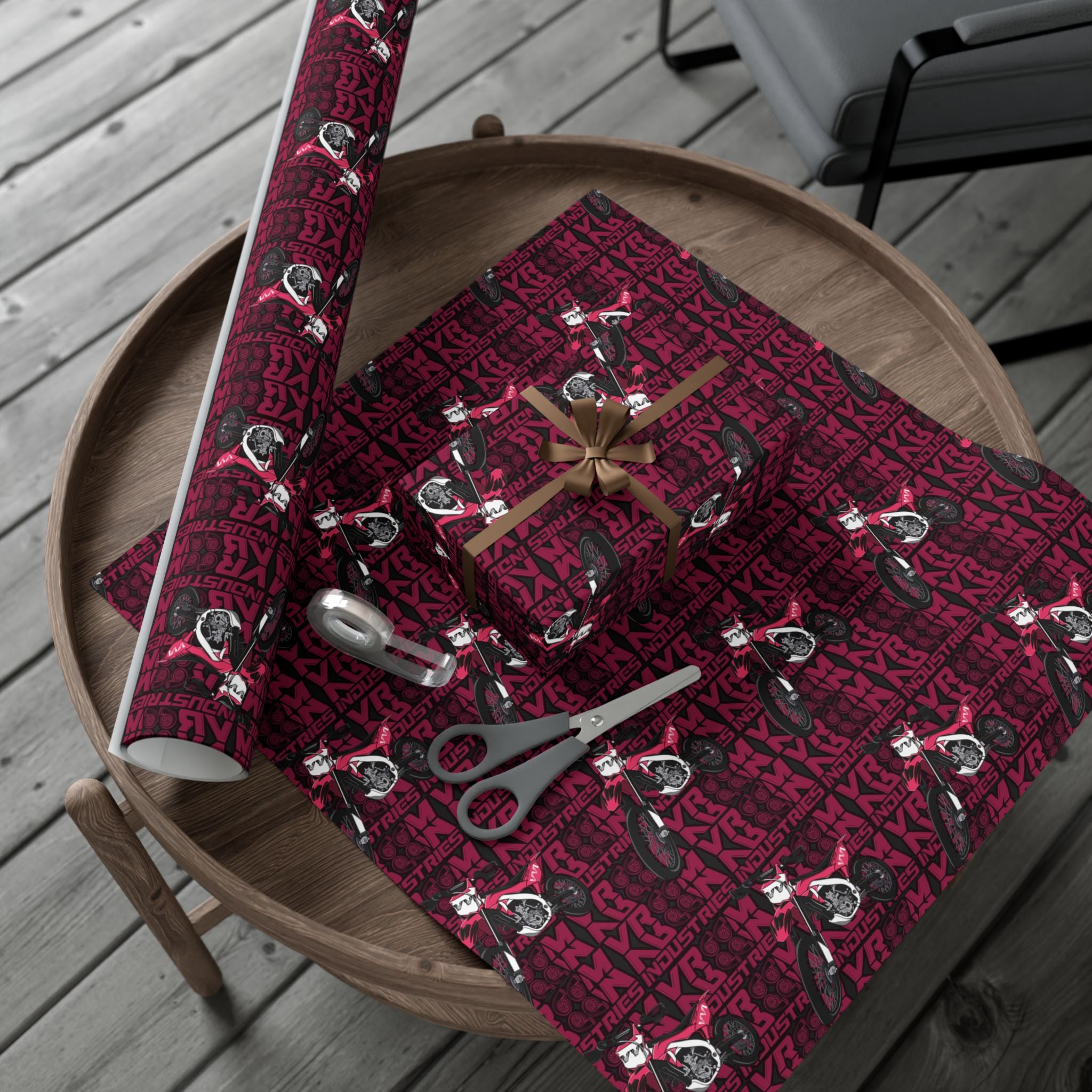 Pink Dirtbike • Wrapping Paper