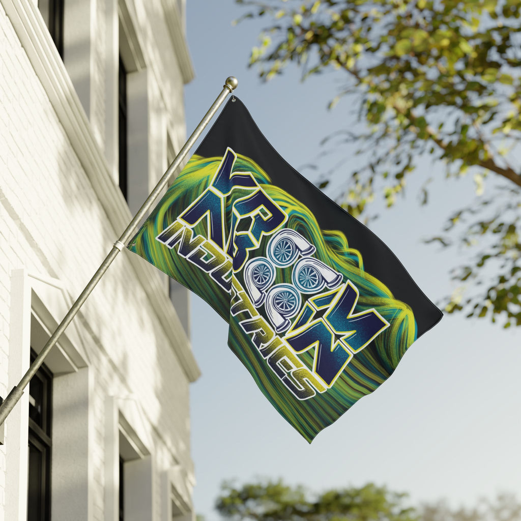 Twisted Crew + VroomVroom (Passenger Side) Flag