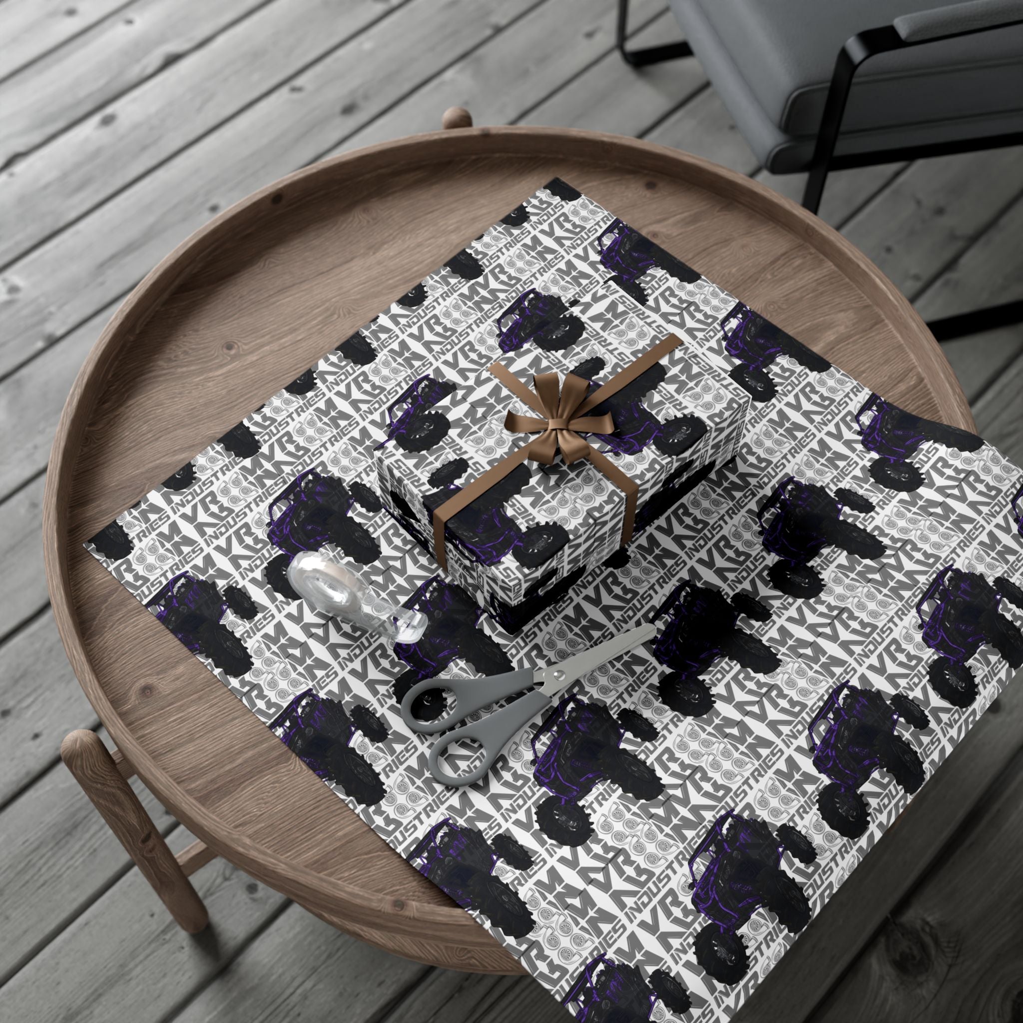 Purple SXS • Wrapping Paper