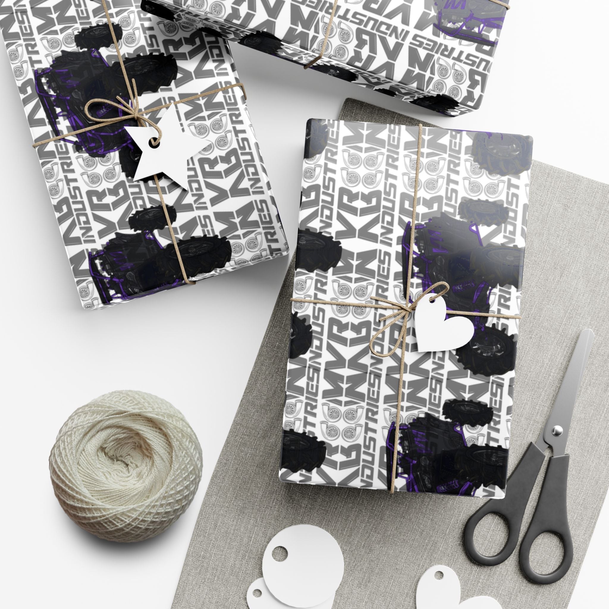 Purple SXS • Wrapping Paper