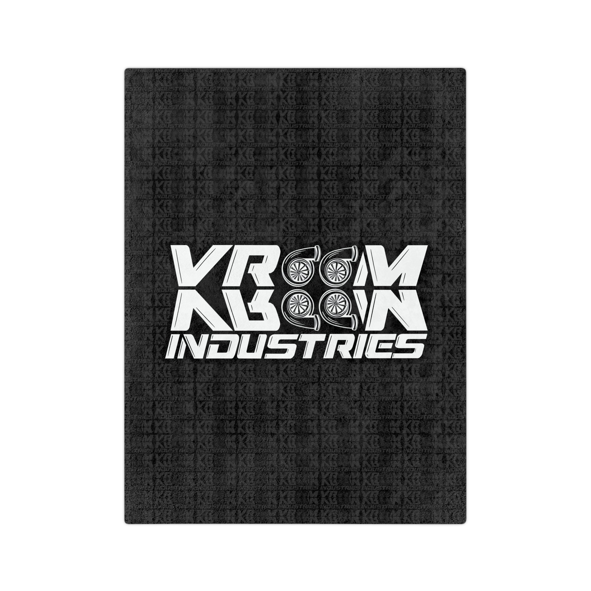 VroomVroom • Black & White • Microfiber Blanket
