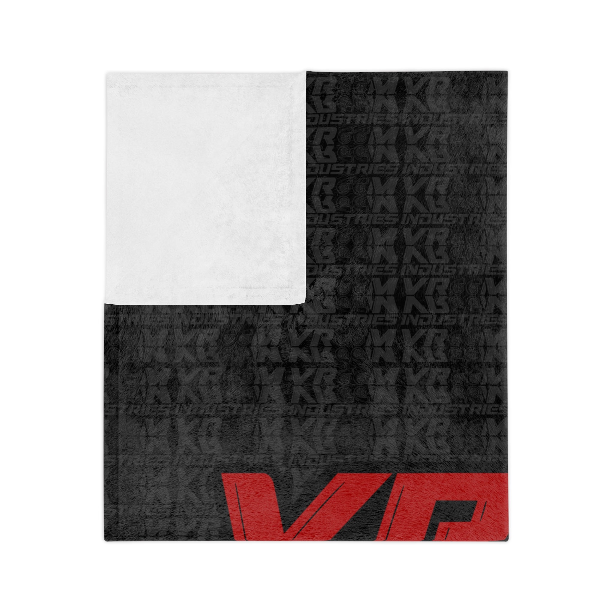 VroomVroom • Red & Black • Microfiber Blanket